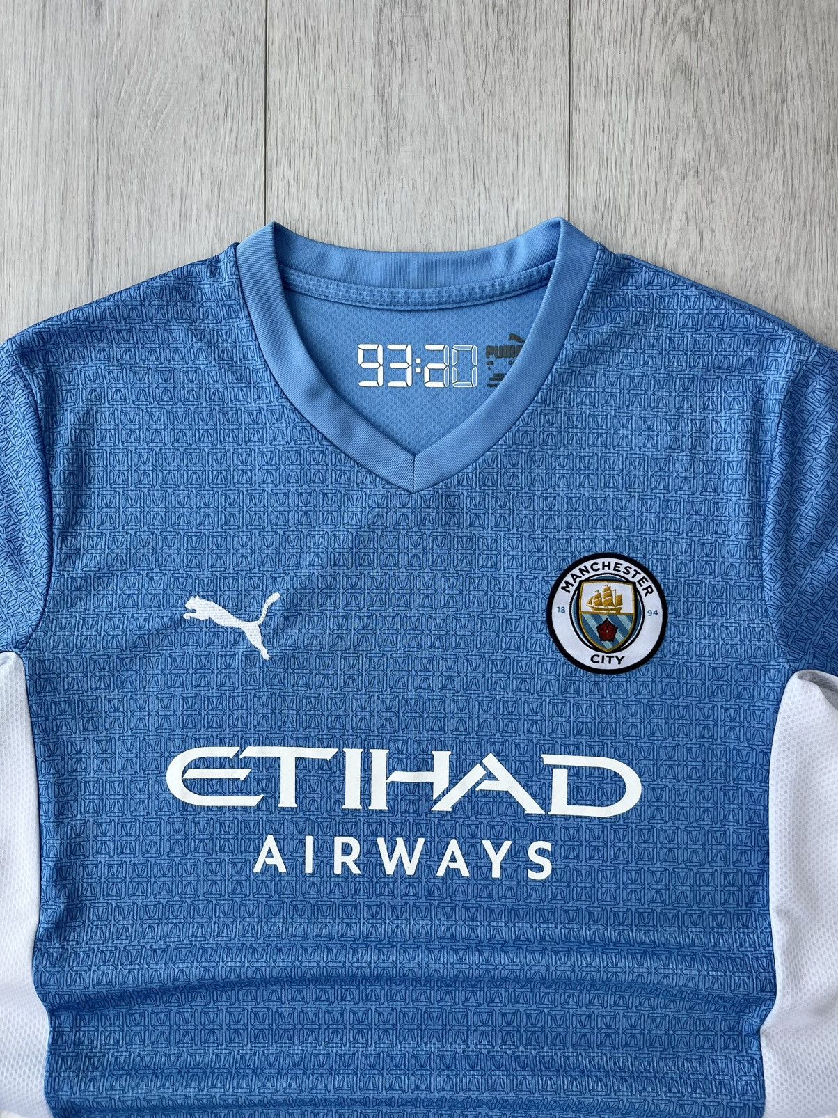 Puma Puma Manchester City Soccer Jersey Blokecore England Y2K 90s Size US L / EU 52-54 / 3 - 2 Thumbnail