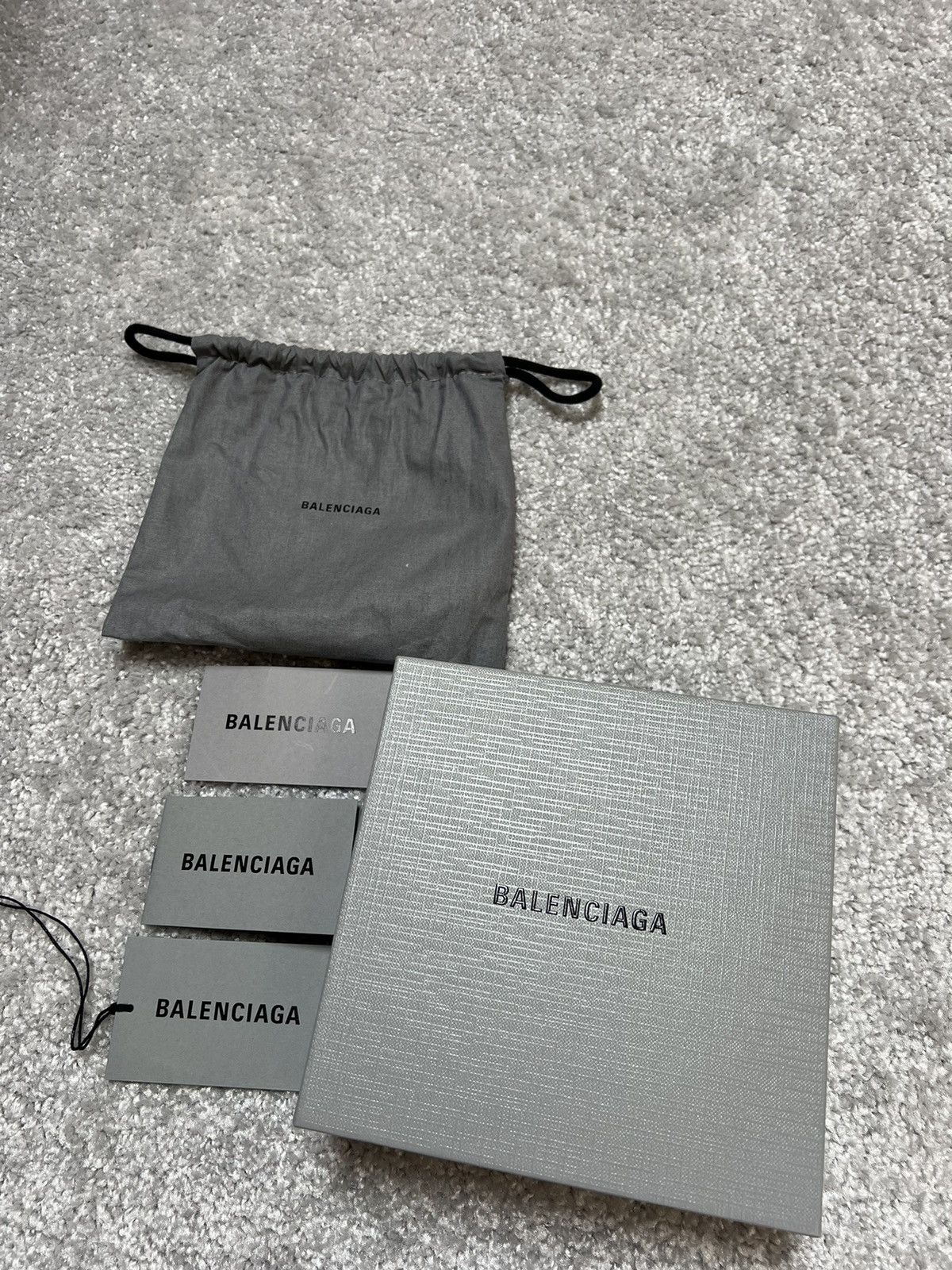 Balenciaga Balenciaga BB Gold Buckle Leather Belt Size ONE SIZE - 11 Thumbnail