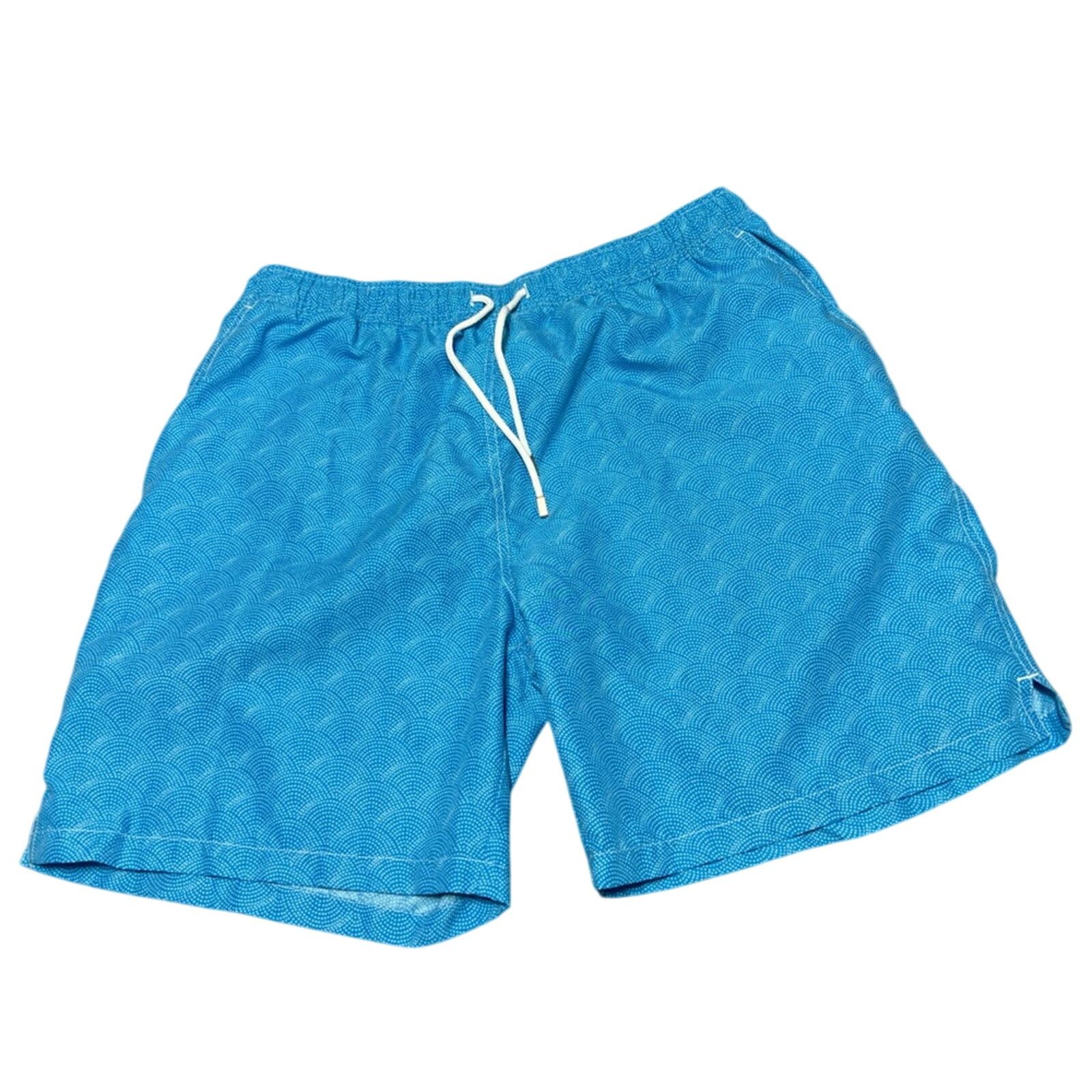 Peter Millar Peter Millar Seaside Collection Men’s Swim Trunks Blue Wave Size US 34 / EU 50 - 1 Thumbnail