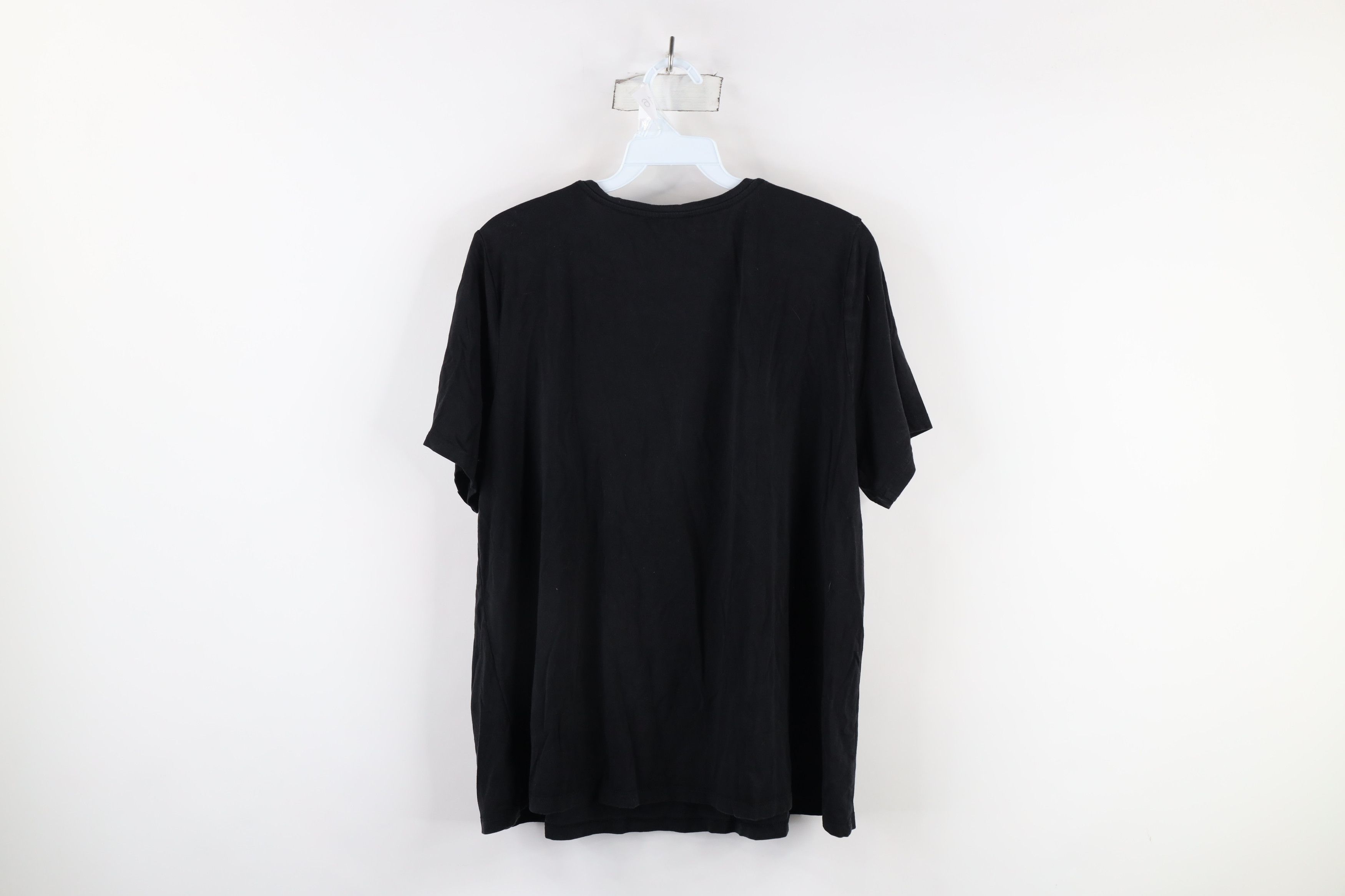 Eileen Fisher × Vintage Eileen Fisher Blank Stretch Knit Short Sleeve T-Shirt Black Size L / US 10 / IT 46 - 7 Thumbnail