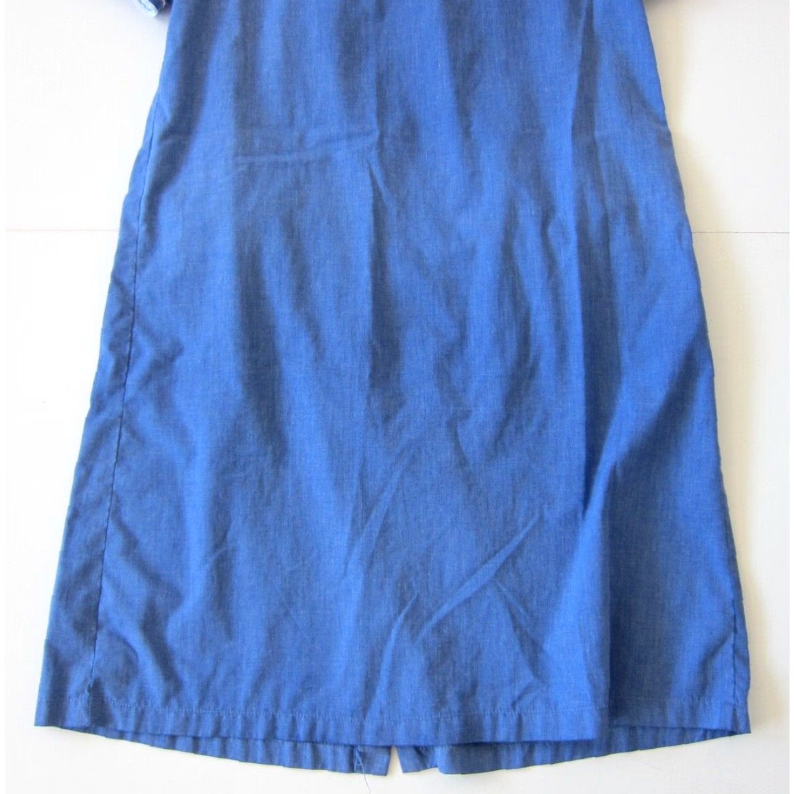 Vintage Lindsay-Lyn Blue Pink Floral Button Down Pocket Nightgown Maxi House Dress S-M Womens Vintage Size S / US 4 / IT 40 - 7 Thumbnail