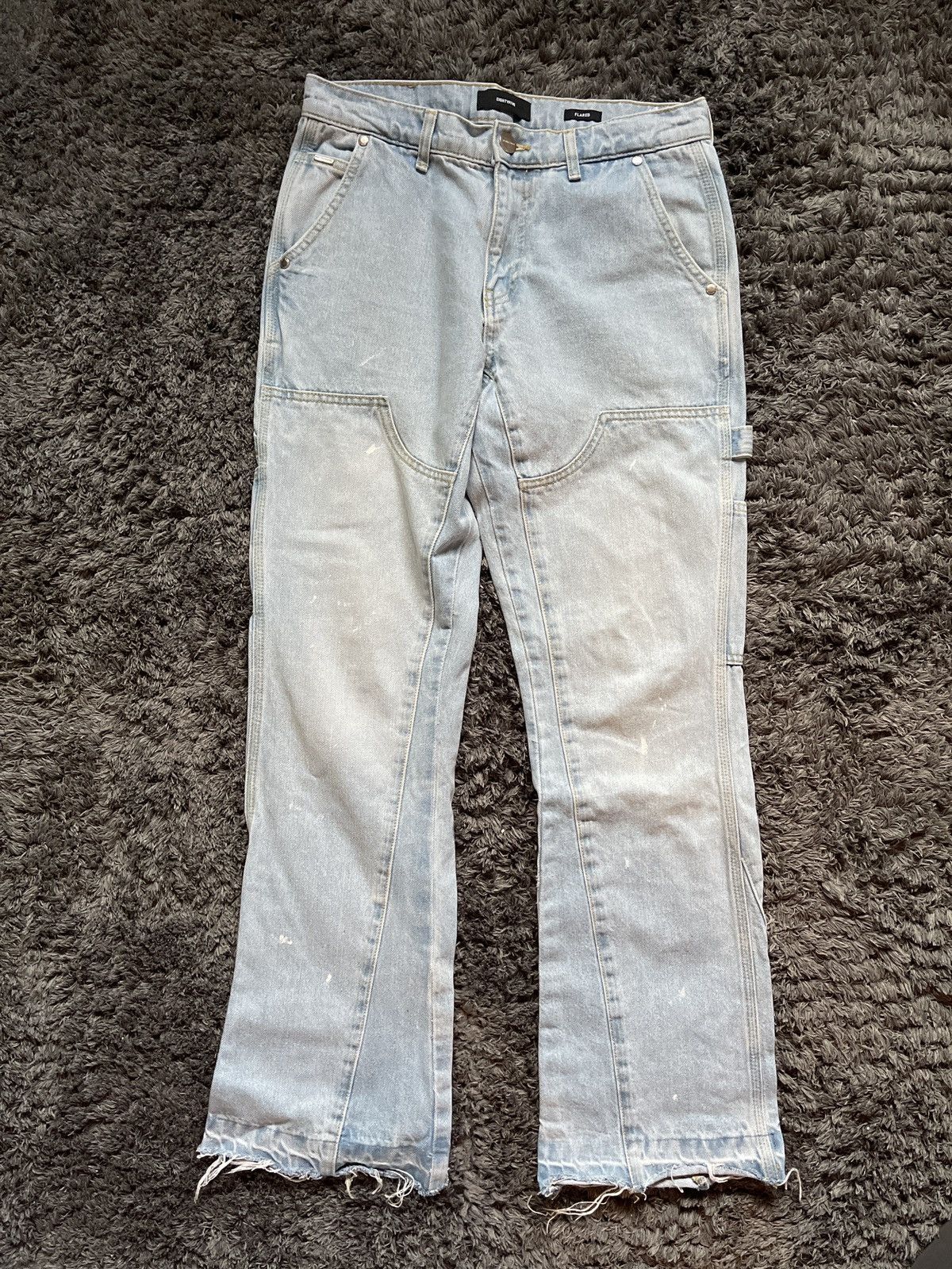 Other × Vintage Eightyfive Flared Jeans Blue Size US 30 / EU 46 - 1 Thumbnail