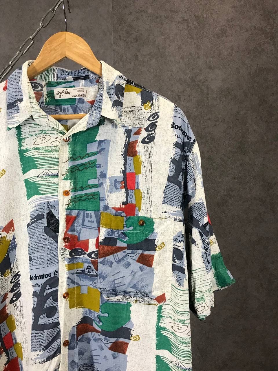 Vintage Art vintage crazy Hawaiian shirt Size US L / EU 52-54 / 3 - 2 Thumbnail