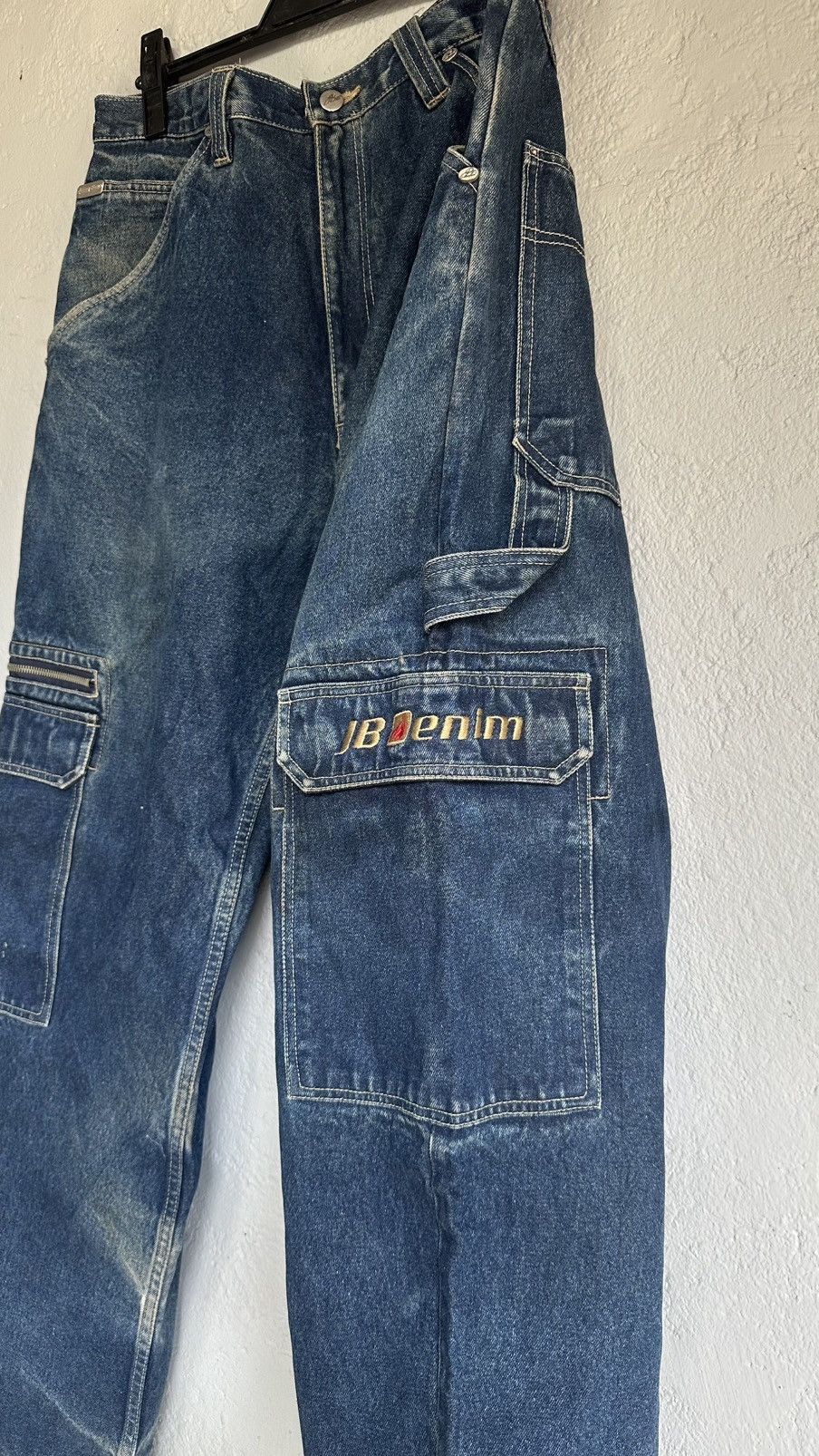 Denim & Co. Johnny Blaze Carpenter JB Denim Jeans Size US 36 / EU 52 - 4 Thumbnail