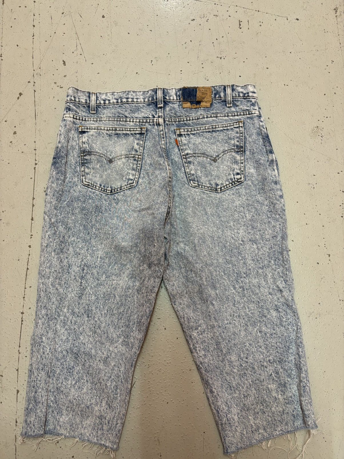 Levi's × Levi's Vintage Clothing × Vintage ***FINAL DROP***RARE 80s LEVIS ORANGE TAB ACID WASH 40 Size US 40 / EU 56 - 13 Thumbnail