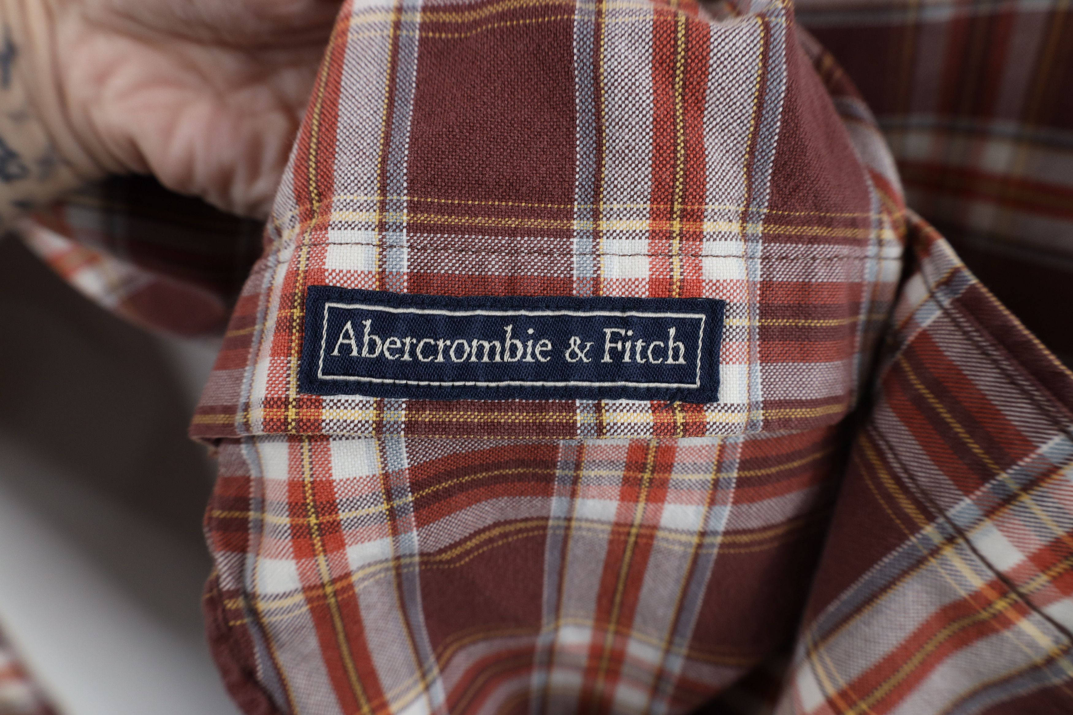 Abercrombie & Fitch Vintage Y2K Abercrombie & Fitch Collared Button Shirt Plaid Size US M / EU 48-50 / 2 - 4 Thumbnail
