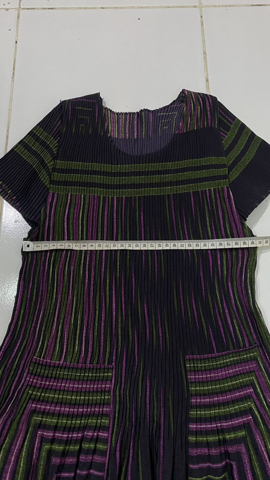 Japanese Brand Unknown Women Pleats Dress Issey Miyake Pleats Please Style Size M / US 6-8 / IT 42-44 - 10 Thumbnail