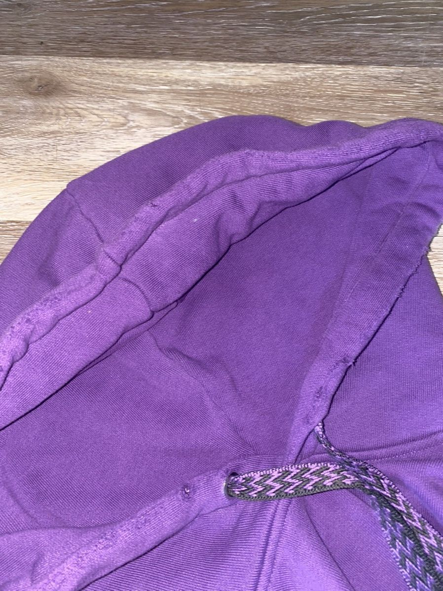 Future × Lanvin Distressed Purple Lanvin X Future Eagle Hoodie Purple/Black Size US M / EU 48-50 / 2 - 4 Thumbnail