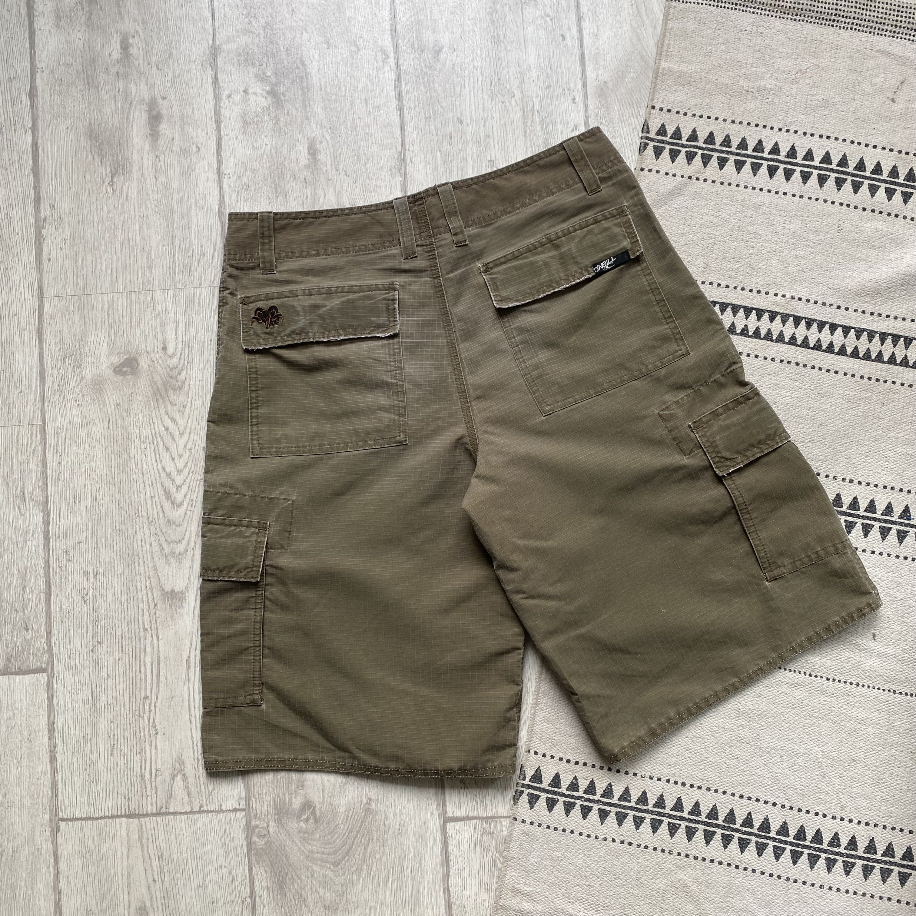 Billabong Vintage Faded Cargo Oneill cargo shorts boardwear Size US 32 / EU 48 - 8 Thumbnail
