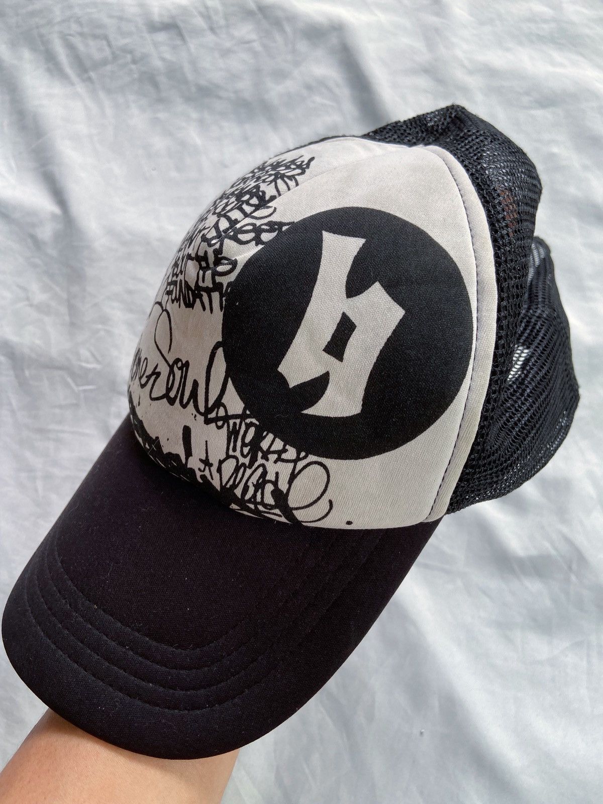 If Six Was Nine B ONE SOUL STENCIL DESIGN CAP Size ONE SIZE - 3 Thumbnail