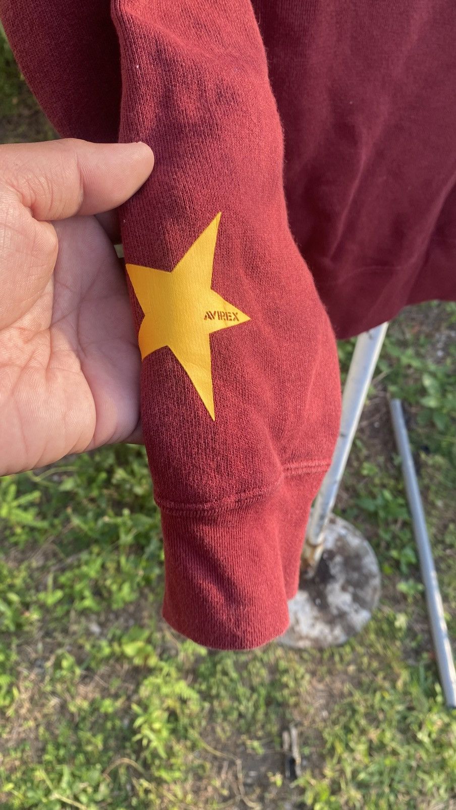 Avirex Avirex NYC sweatshirt with gold yellow text and star graphic Size US XL / EU 56 / 4 - 7 Thumbnail