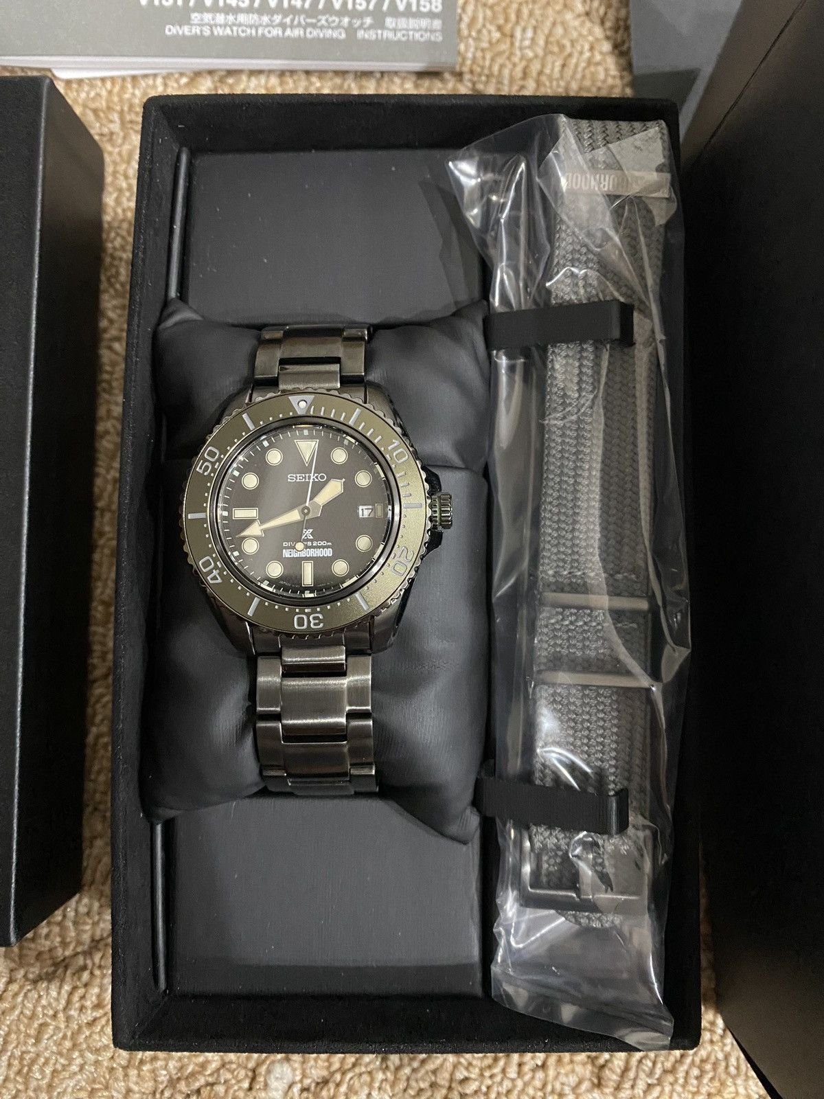 Neighborhood × Seiko Seiko x Neighborhood Prospex Solar