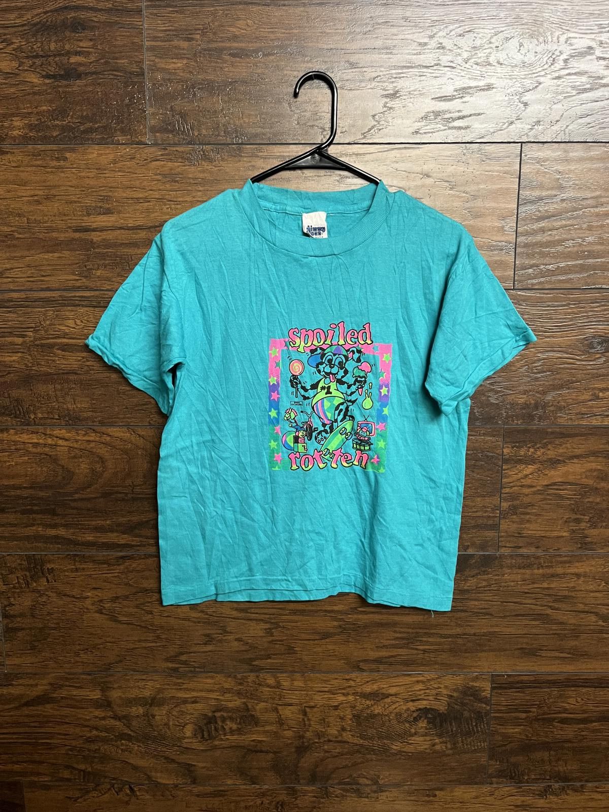 Designer VTG Jimmy Jean T-shirt Spoiled Rotten Tee - Large Size L / US 10 / IT 46 - 1 Thumbnail