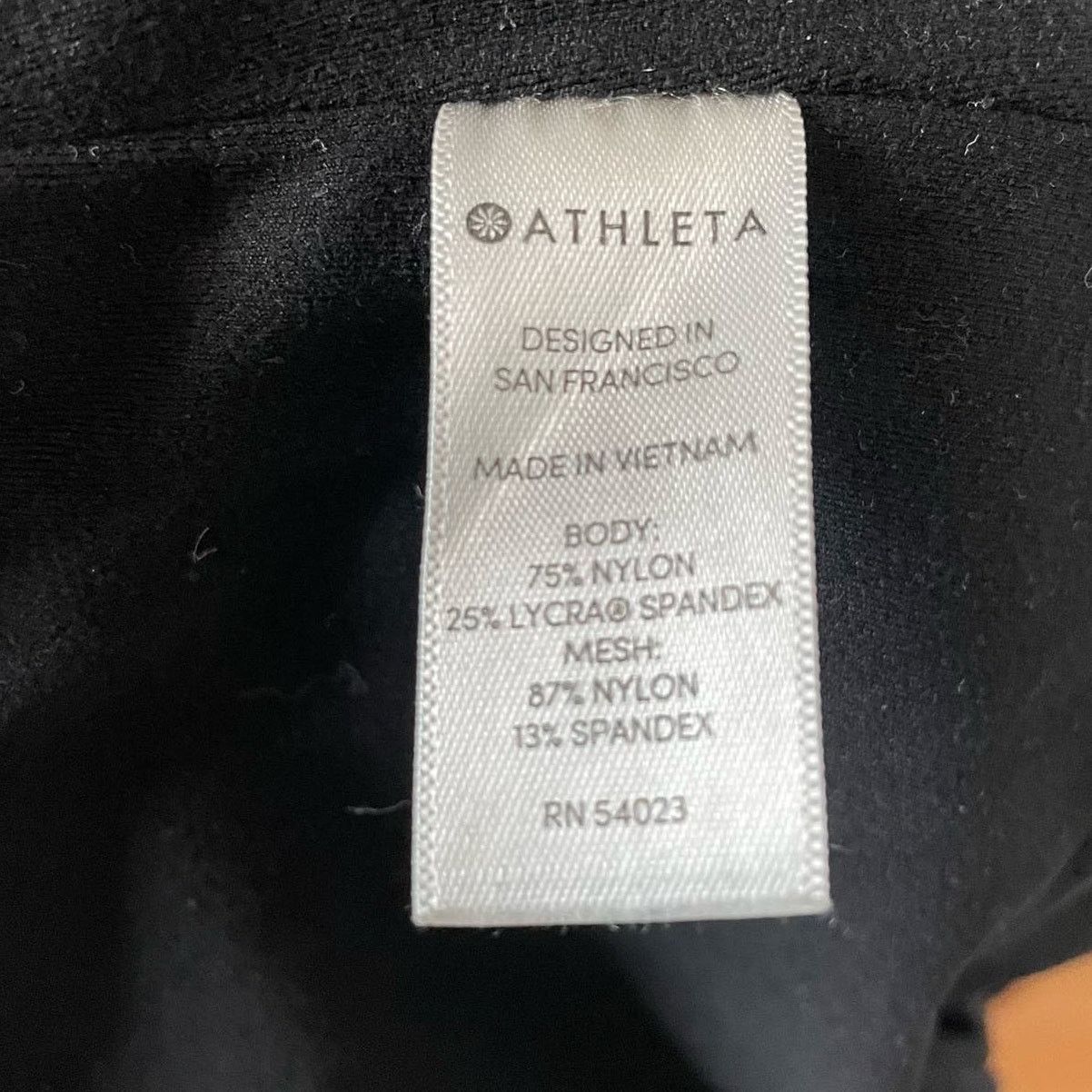 Athleta Athleta Side Stripe Salutation Tight LT Womens Tall 7/8 Mesh Size 31" - 7 Thumbnail
