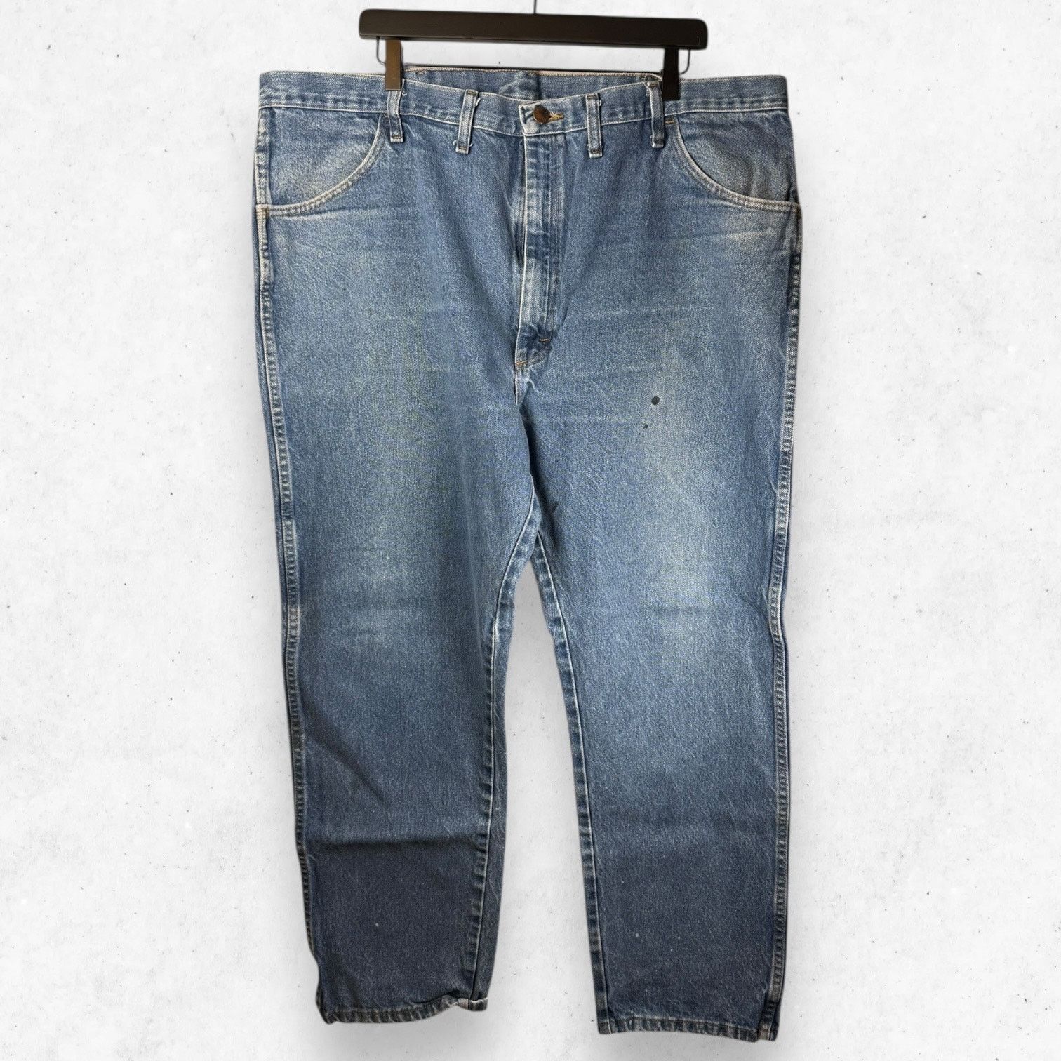 Rustler Rustler and Wrangler 2 Work Jeans Men's 44x30 Stained Size US 44 / EU 60 - 1 Thumbnail