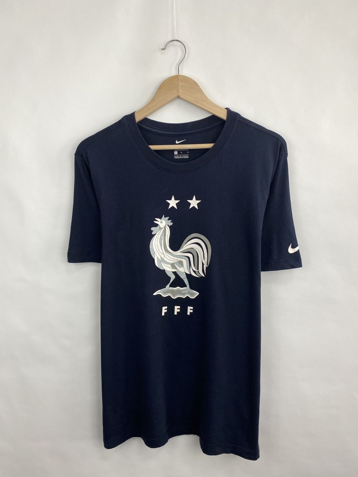 Nike 🇫🇷 Nike France Soccer T-Shirt Rare Retro Hype Y2K Size US L / EU 52-54 / 3 - 3 Thumbnail