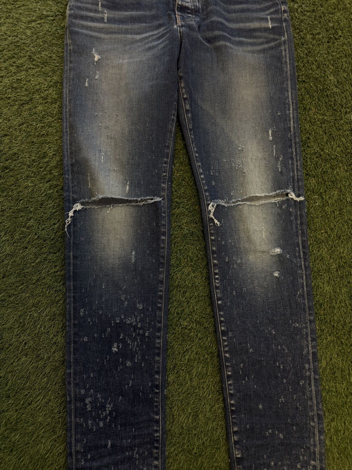 Amiri Amiri Jeans Straight Blue Cut Size 36 (NEW) Size US 36 / EU 52 - 3 Thumbnail