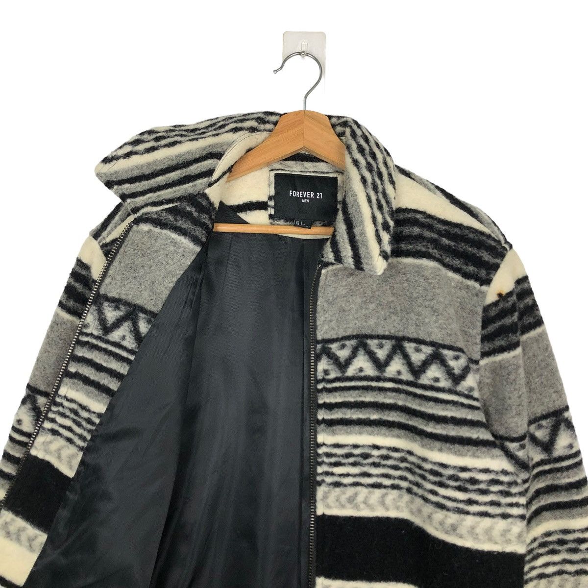 Japanese Brand 💥90’s Wool Navajo Aztec Jacket Forever21 Issey Miyake Japan Size US S / EU 44-46 / 1 - 8 Thumbnail