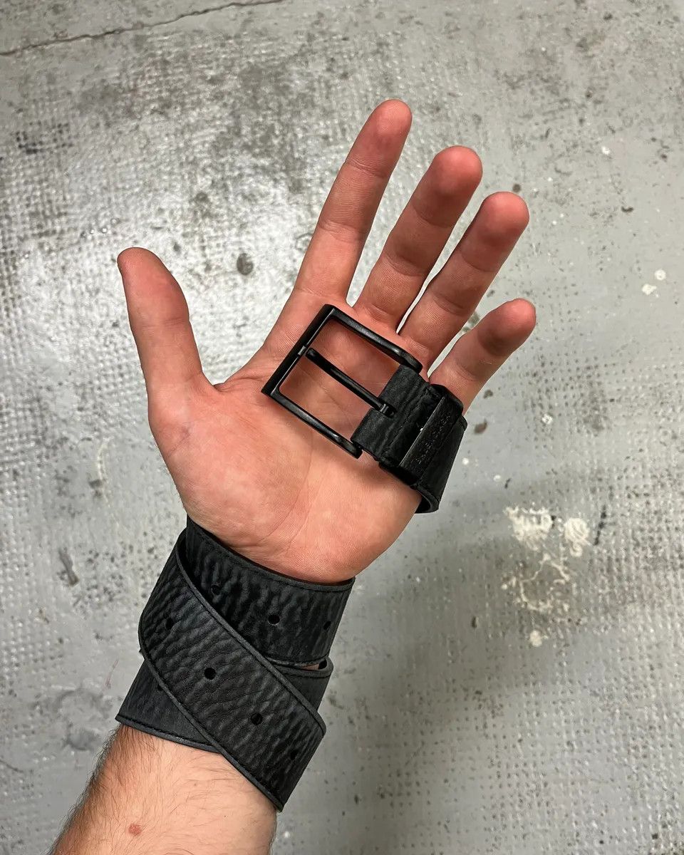 Balenciaga Balenciaga Black Leather Belt Size ONE SIZE - 2 Thumbnail