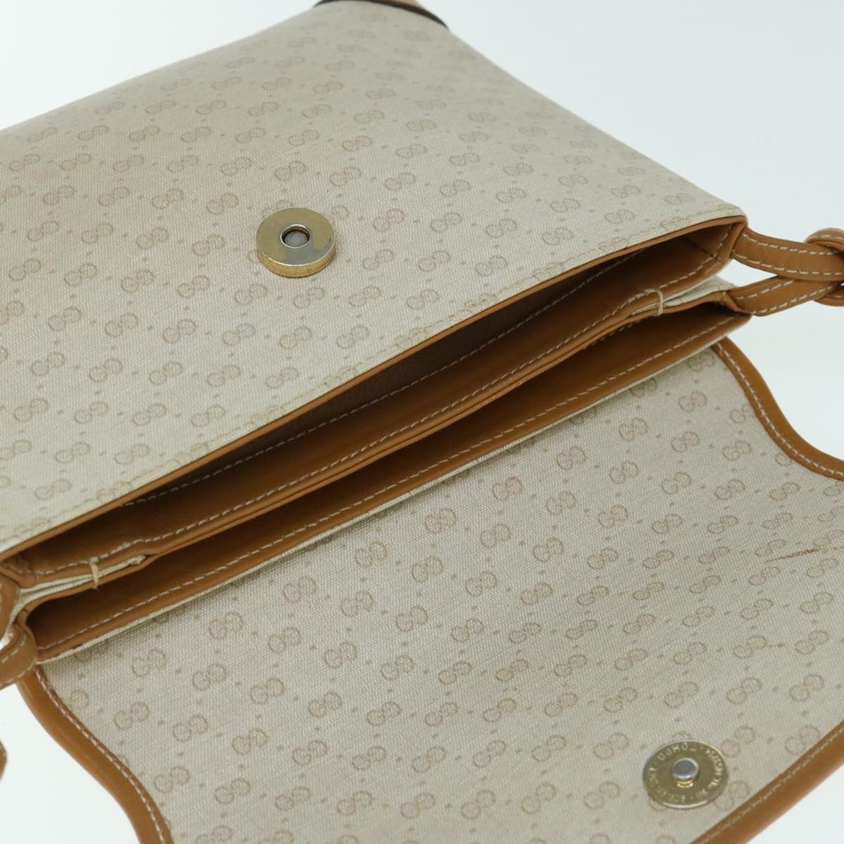 Gucci GUCCI Micro GG Supreme Shoulder Bag Pvc Beige 007 123 007 Size ONE SIZE - 7 Thumbnail