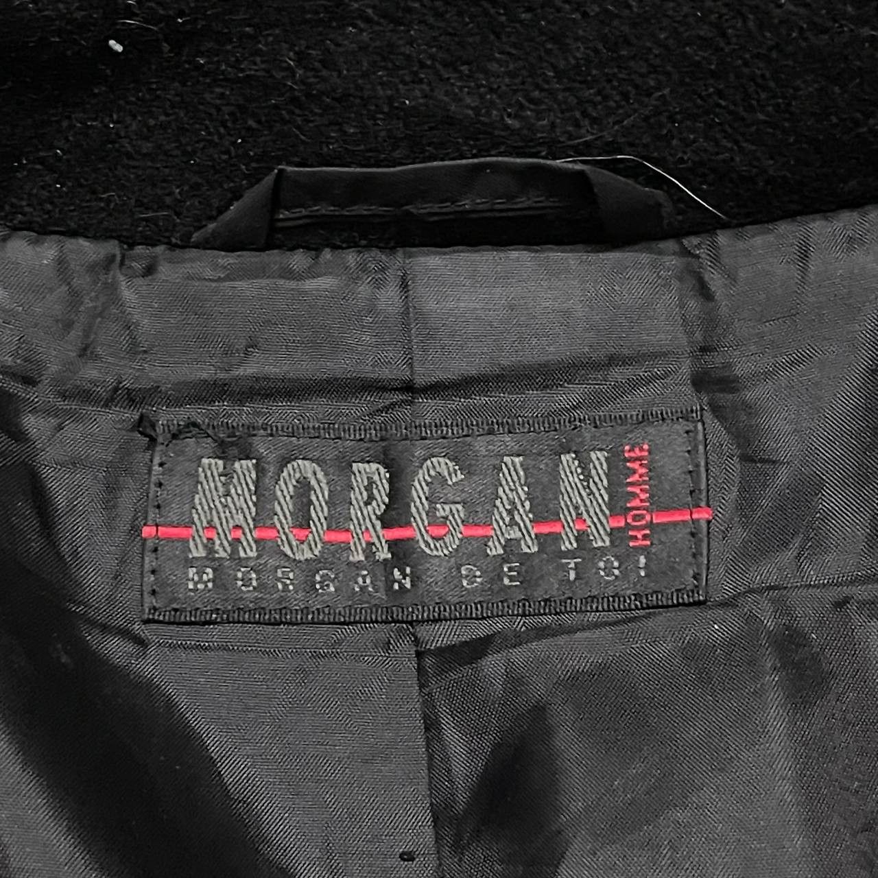 Morgan Homme Vintage Morgan Homme Wool Double Breasted Coat Size US L / EU 52-54 / 3 - 8 Thumbnail