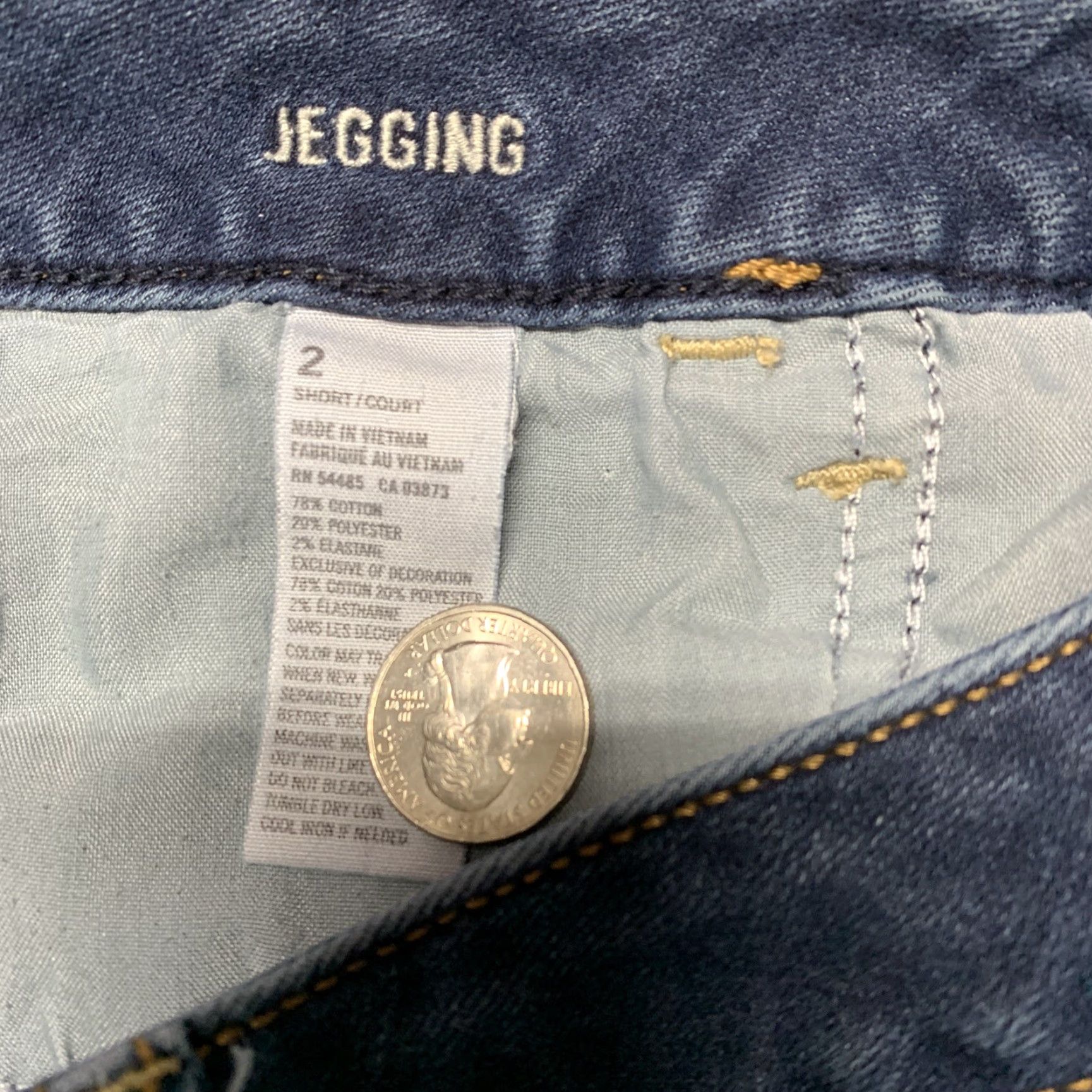 American Eagle Outfitters American Eagle Outfitters Jeans Jegging 29 X 26 Stretch size 2 Dark Wash Womens Slim Modern 90s Inspired Size 26" / US 2 / IT 38 - 6 Thumbnail
