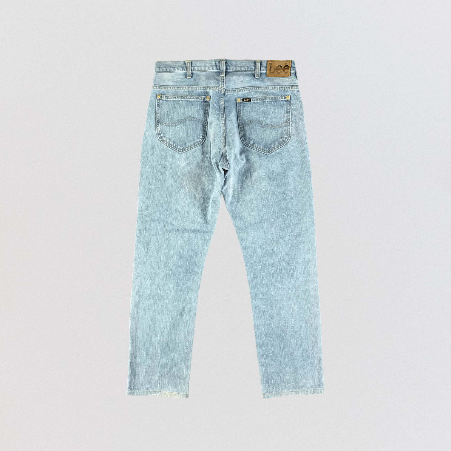 Lee × Vintage Vintage Blue Wash Lee Jeans-JM3248 Size US 35 - 2 Thumbnail