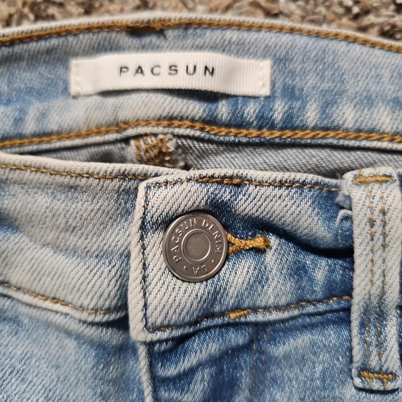 Pacsun Pacsun Sz 24 High Rise Jegging Destroyed Jeans Size 24" / US 00 / IT 34 - 2 Thumbnail