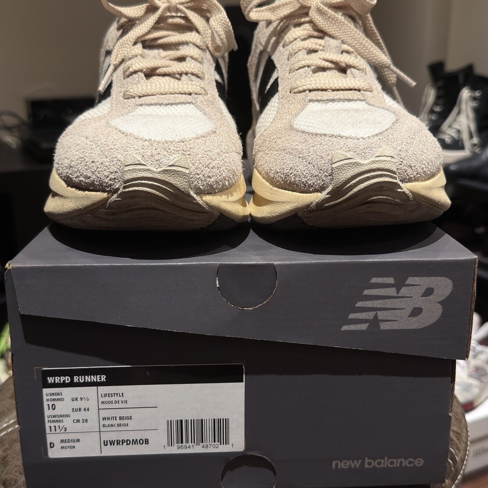 New Balance US 10 New Balance Warped Runner Sea Salt 28cm UWRPDMOB Size US 10 / EU 43 - 6 Thumbnail