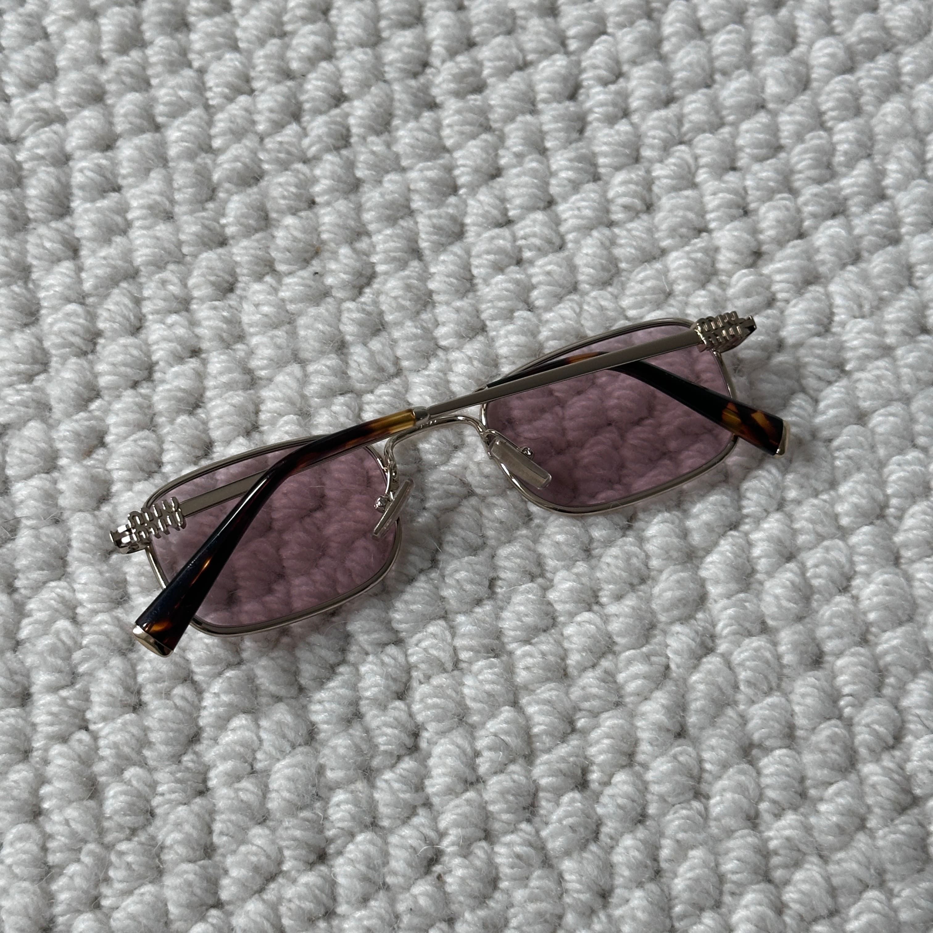 Miu Miu MIU MIU 0MU A53S SUNGLASSES Size ONE SIZE - 2 Thumbnail