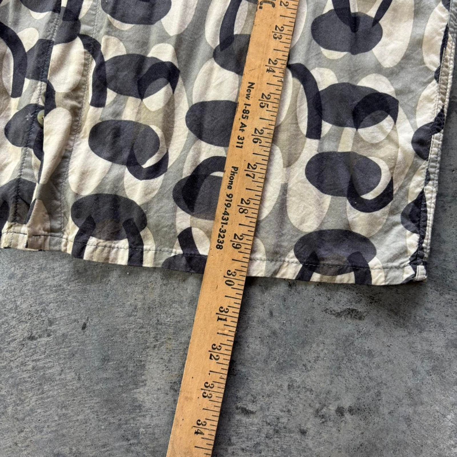 American Retro × Vintage Vintage 90s Patterned Button Up Shirt Size US L / EU 52-54 / 3 - 5 Thumbnail