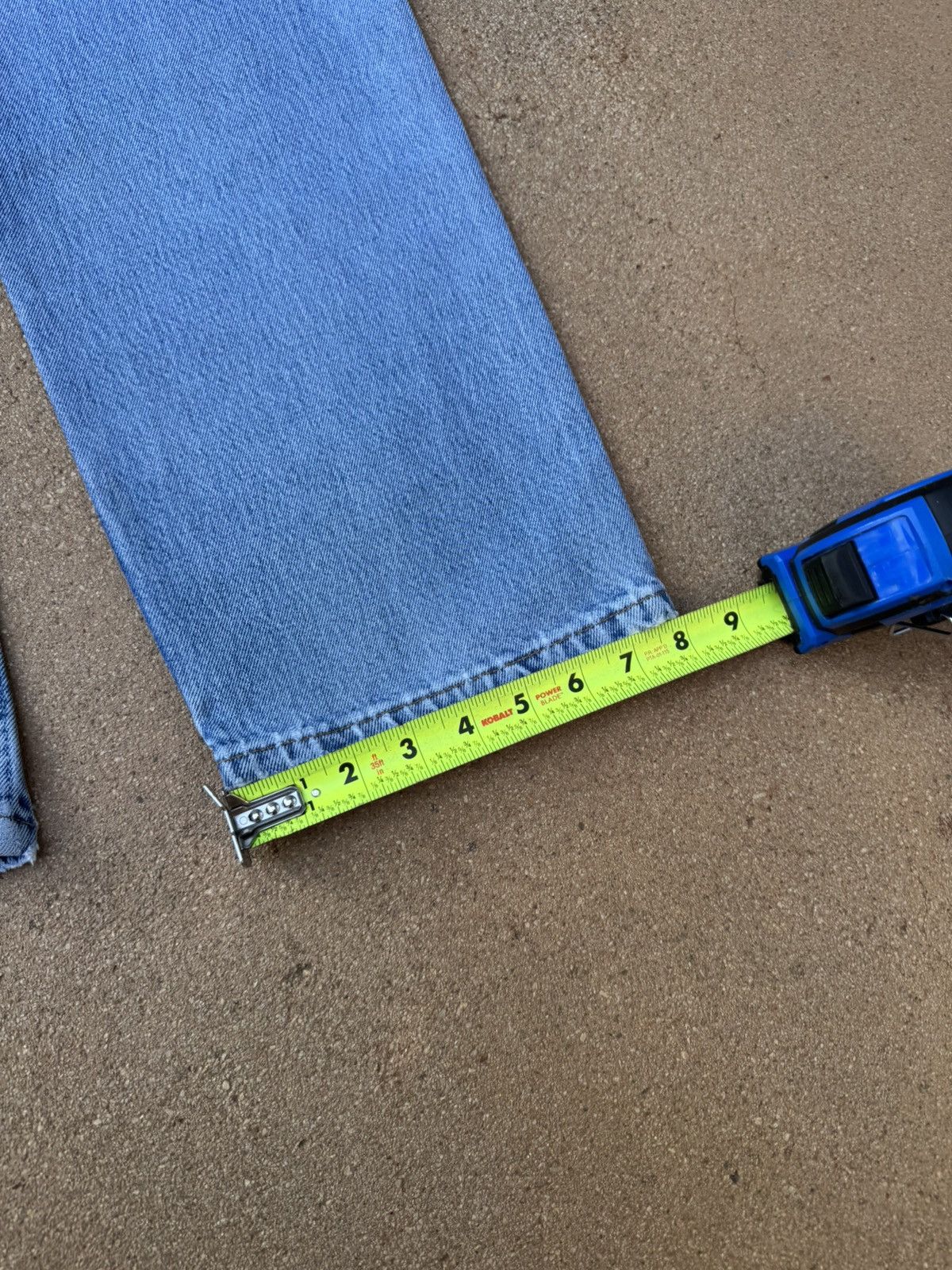 Levi's Vintage 90s Levi’s 501xx Buttonfly Straight Leg Jeans 33x29 Size US 33 - 11 Thumbnail
