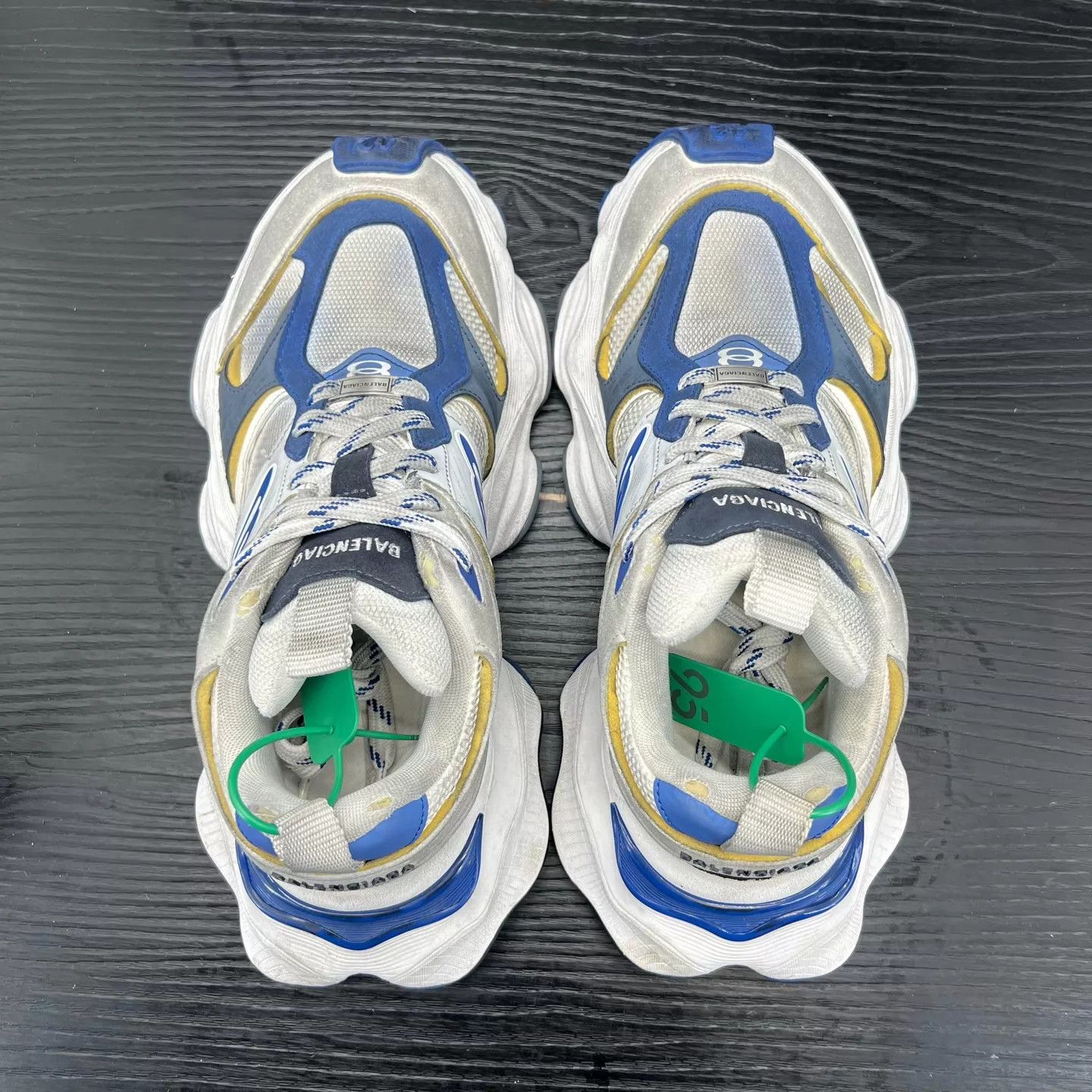 Balenciaga Balenciaga Cargo White Blue Gray Size 42 Like New Size US 9 / EU 42 - 3 Thumbnail