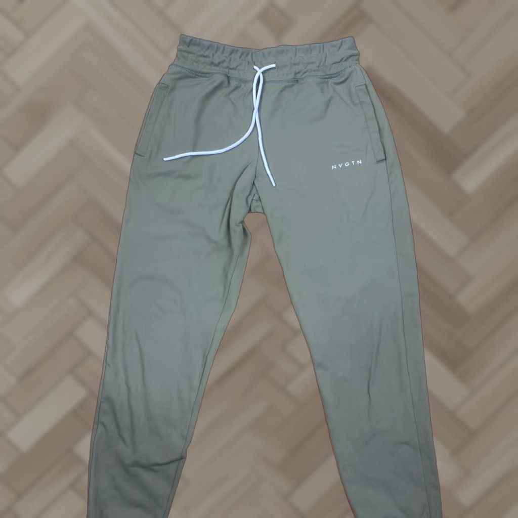 Vintage VINTAGE NVGTN Joggers Womens S Olive Green Casual Activewear Gym Training #7337 Size 28" / US 6 / IT 42 - 1 Thumbnail