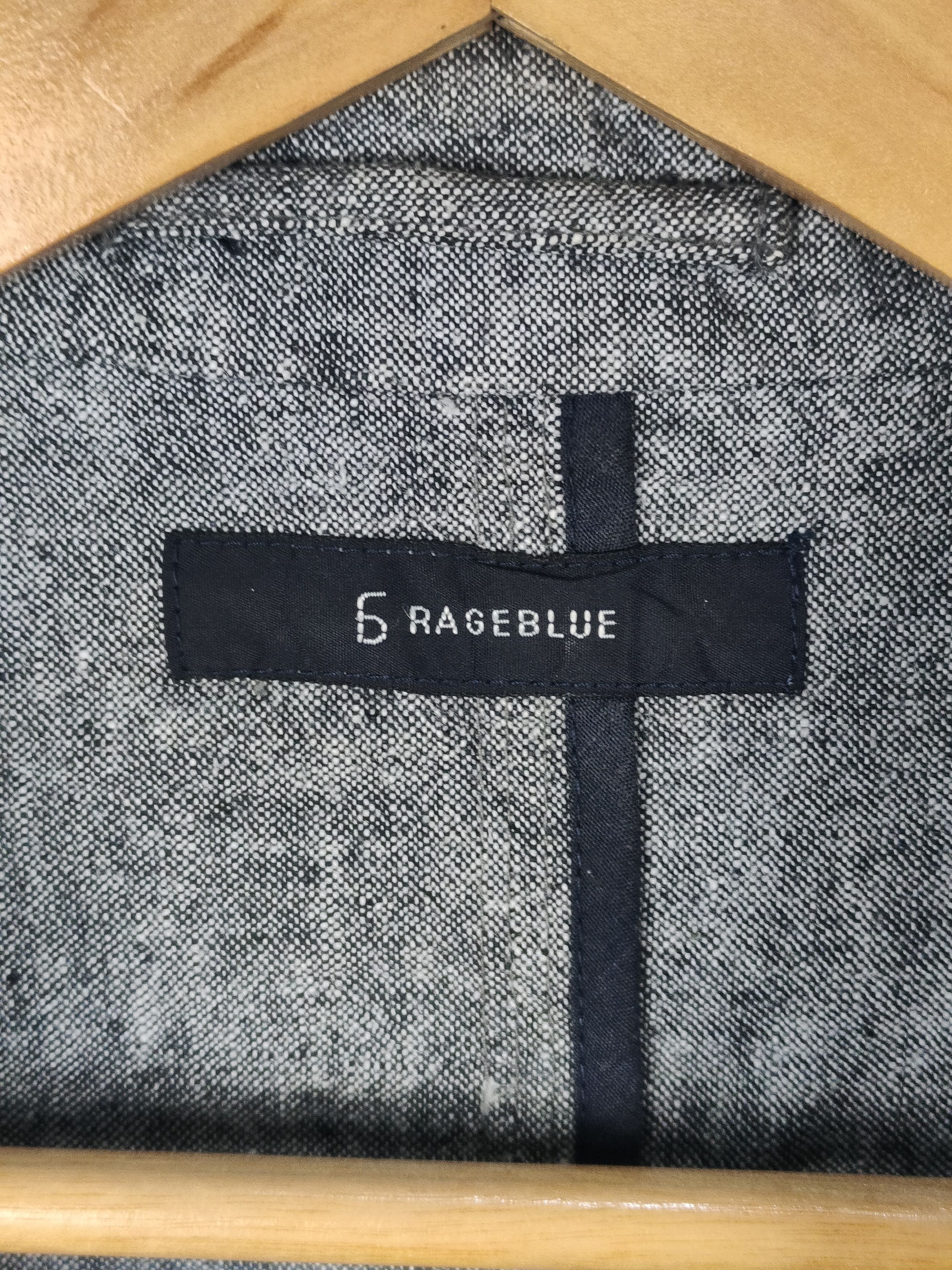 RAGEBLUE Rageblue two-button cotton-linen blazer jacket in grey Size US M / EU 48-50 / 2 - 2 Thumbnail