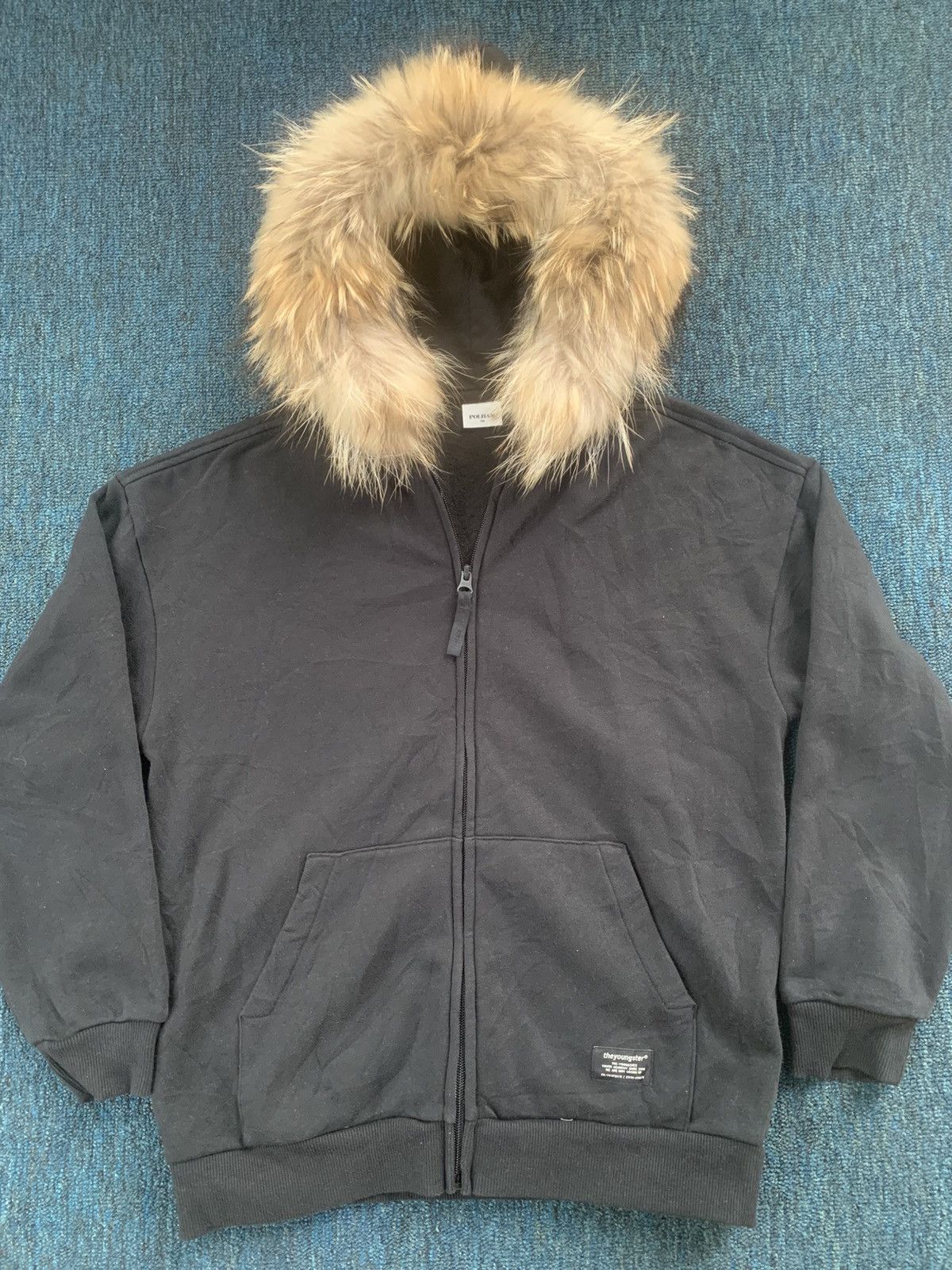 Japanese Brand Polham Ziphoodie Fur style Size US S / EU 44-46 / 1 - 3 Thumbnail