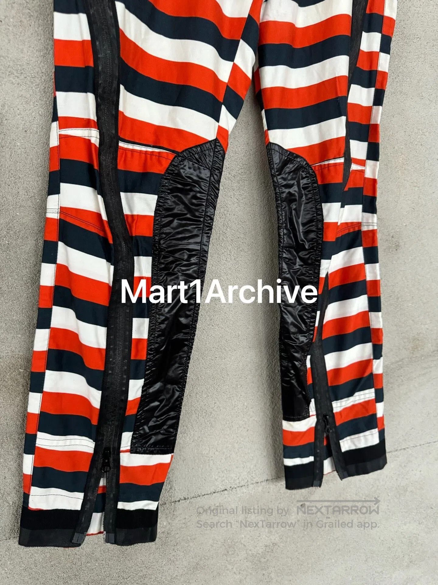 Dries Van Noten Dries Van Noten Zebra Print Zip Trousers. Size US 34 / EU 50 - 3 Thumbnail