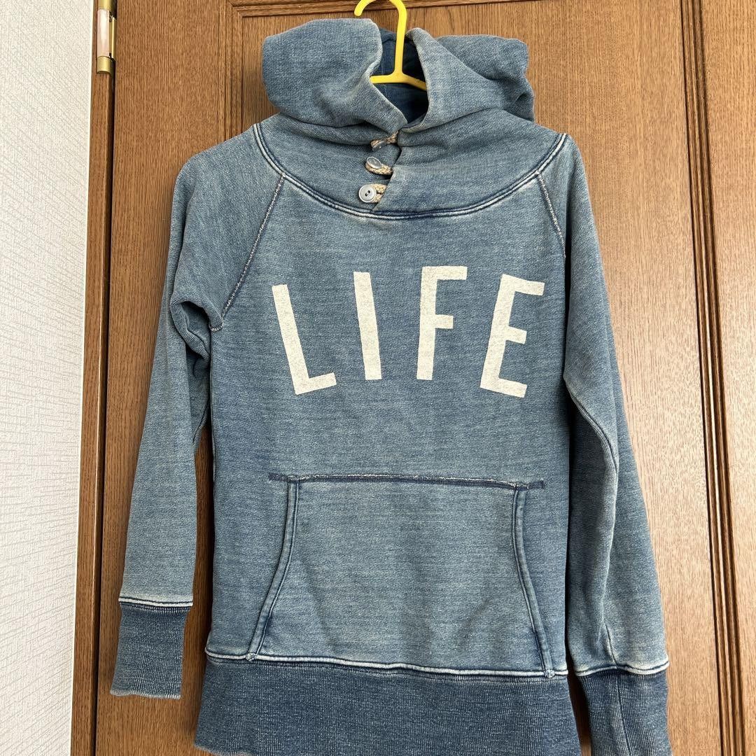 image of Kapital 'life' Hoodie, Men's (Size XS)