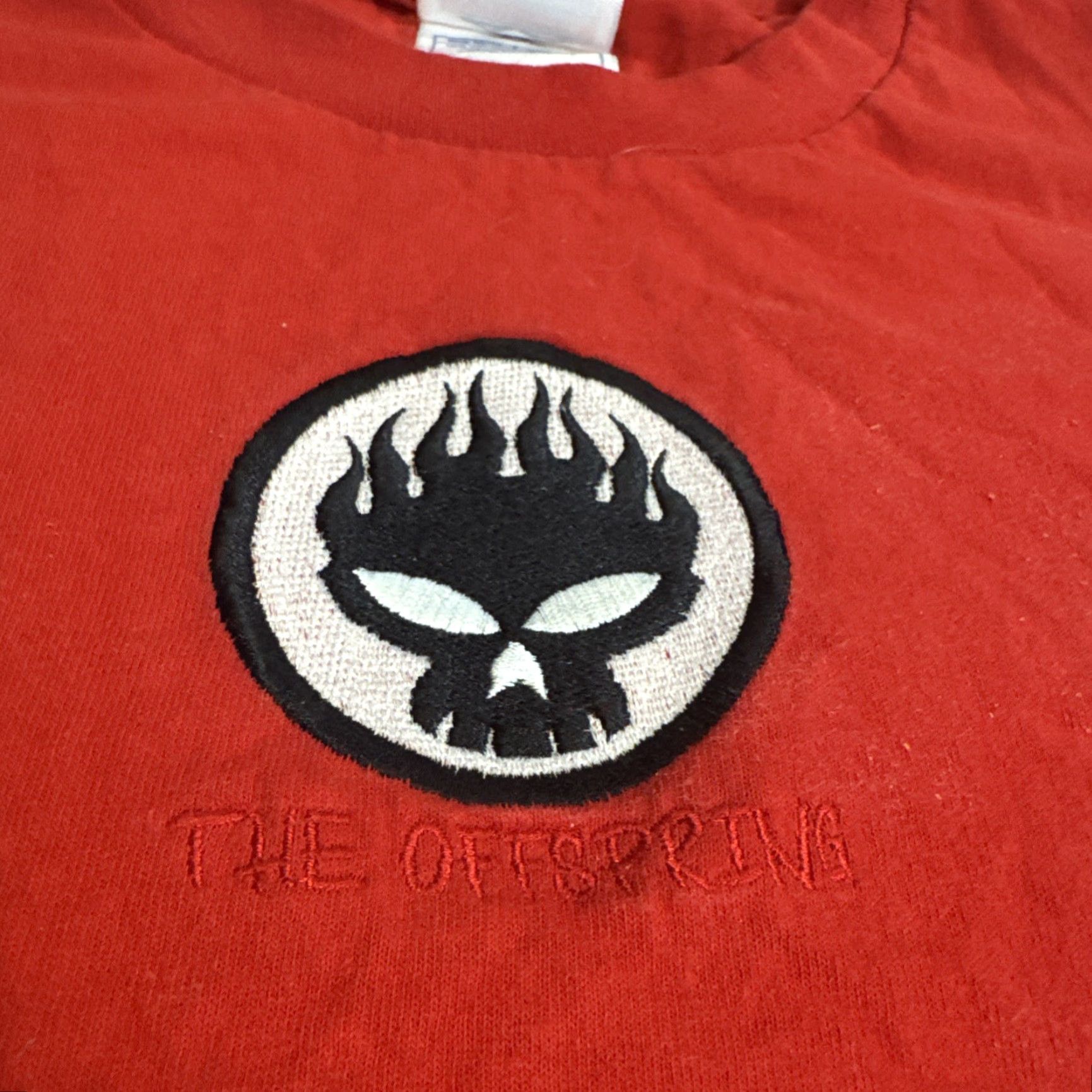 Vintage VINTAGE The Offspring Punk Rock Band Red T-Shirt XL Mens Size US XL / EU 56 / 4 - 4 Thumbnail