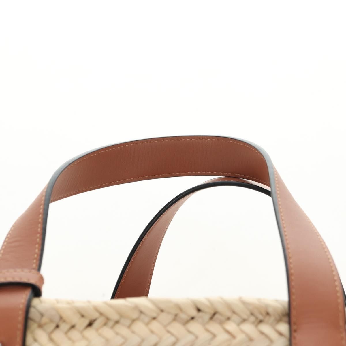 Loewe LOEWE Studio Ghibli Collaboration Hand Bag Raffia Beige Auth Size ONE SIZE - 8 Thumbnail