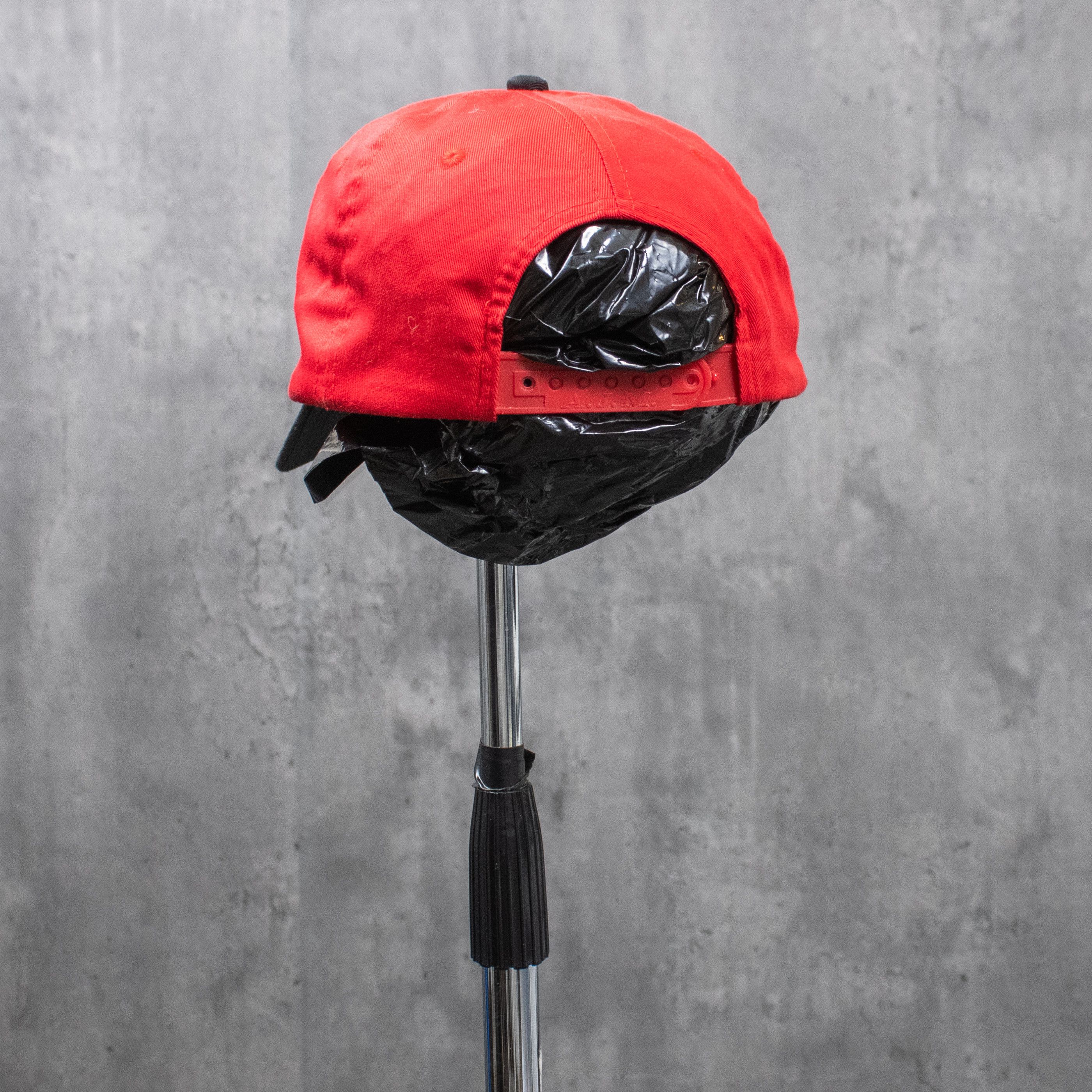 NHL Y2K 2000's Calgary Flames Two Tone Red Snapback Hat Size ONE SIZE - 4 Thumbnail