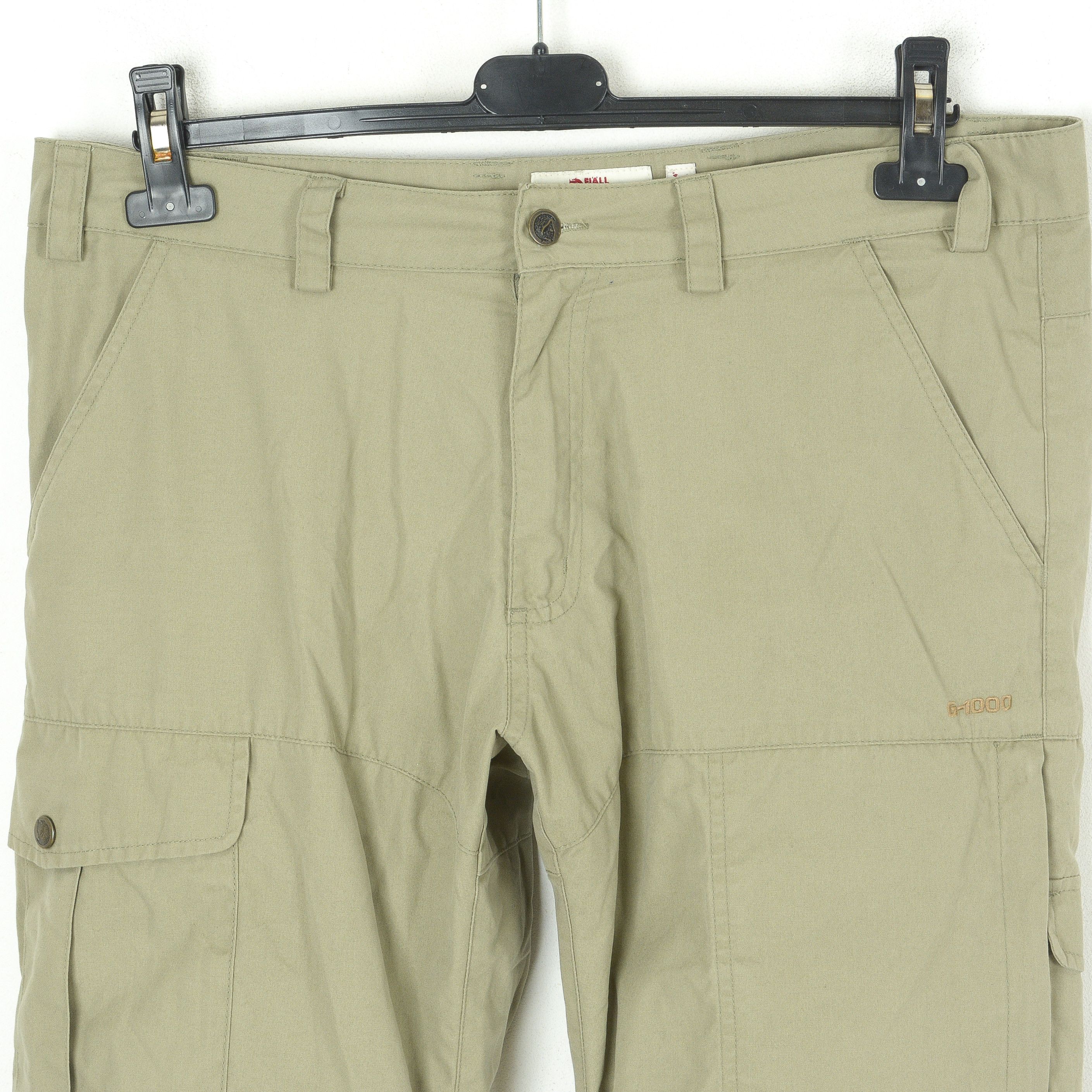 Fjallraven Karl Pro G-1000 Zip Off waxed Pants size 50 trousers Shorts Size US 34 / EU 50 - 4 Thumbnail