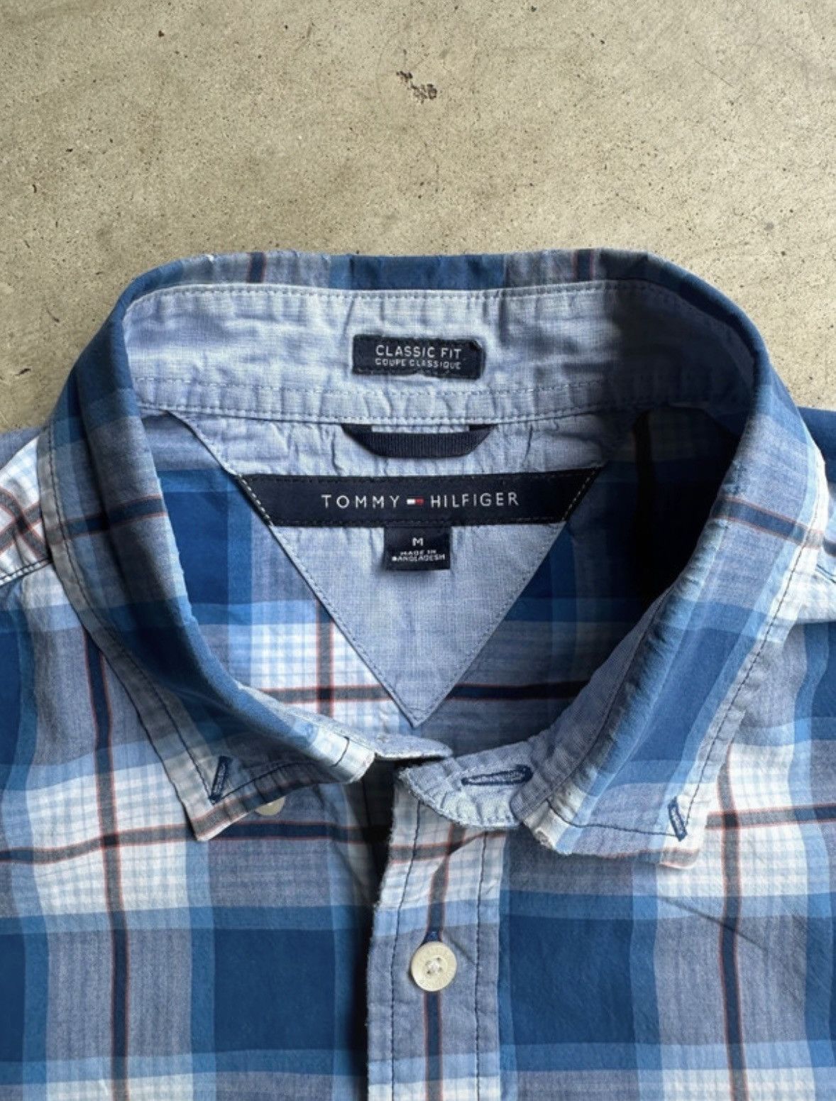 Tommy Hilfiger Tommy Hilfiger Cropped Plaid Button Down Shirt - S Size US S / EU 44-46 / 1 - 2 Thumbnail