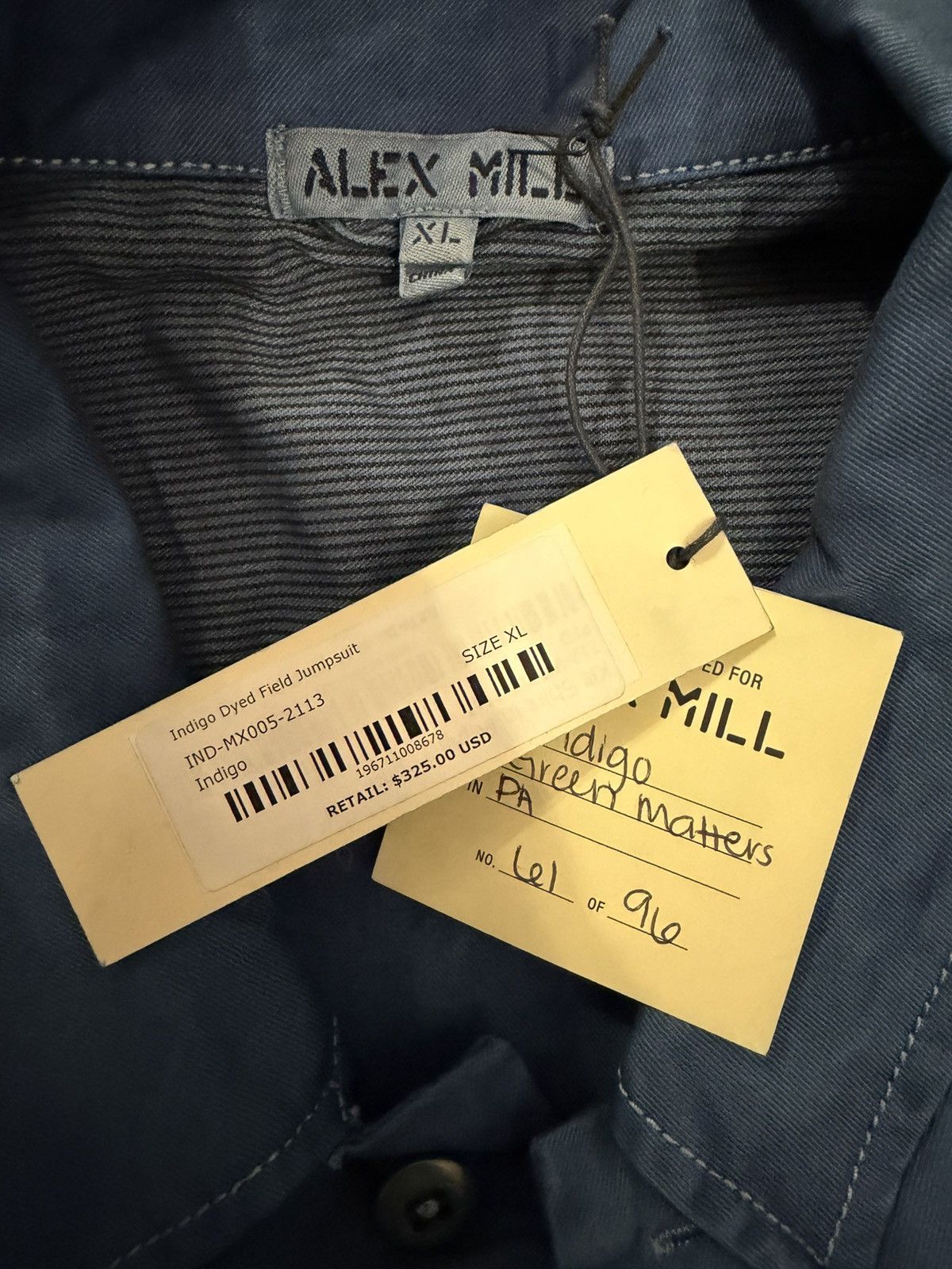 Alex Mill ALEX MILL WORKWEAR LIMITED EDITION JUMPSUIT Size US 36 / EU 52 - 13 Thumbnail