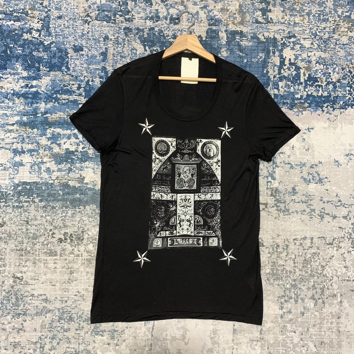 Designer × Japanese Brand × Le Grande Bleu (L.G.B.) One Gravity Japan Ancient tee Size US M / EU 48-50 / 2 - 1 Thumbnail