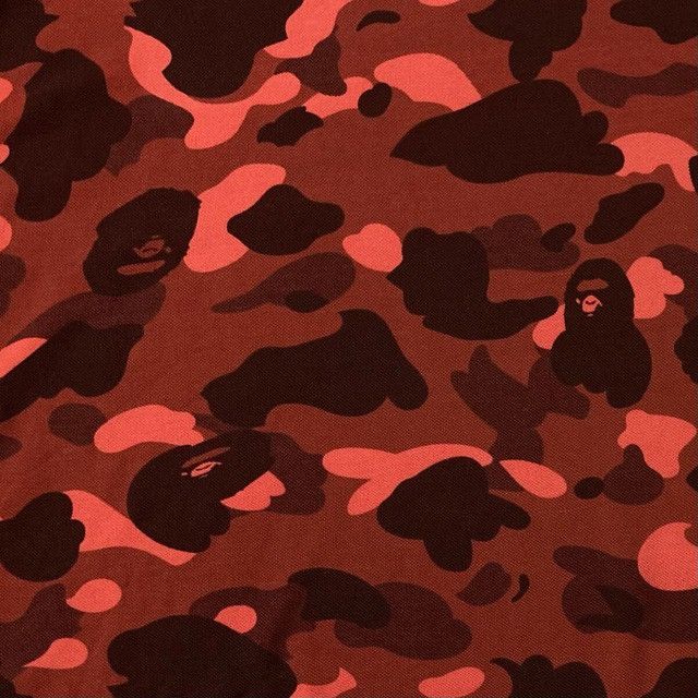 Bape BAPE RED CAMO APE HEAD LOGO Polo Shirt a bathing ape Size US L / EU 52-54 / 3 - 2 Thumbnail