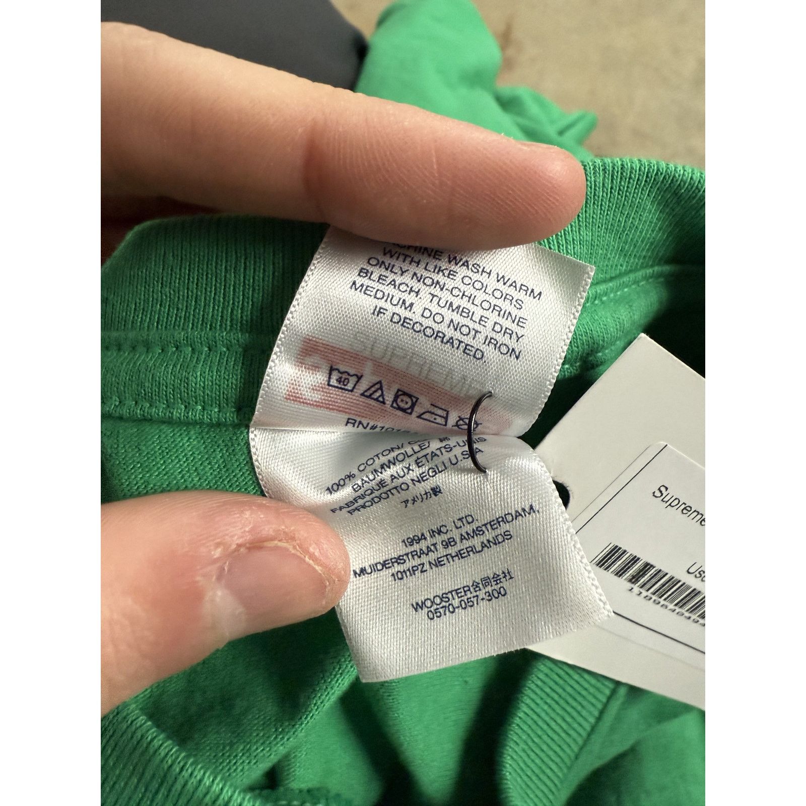 Supreme Supreme green Mutant Tee Used Large Size US L / EU 52-54 / 3 - 4 Thumbnail