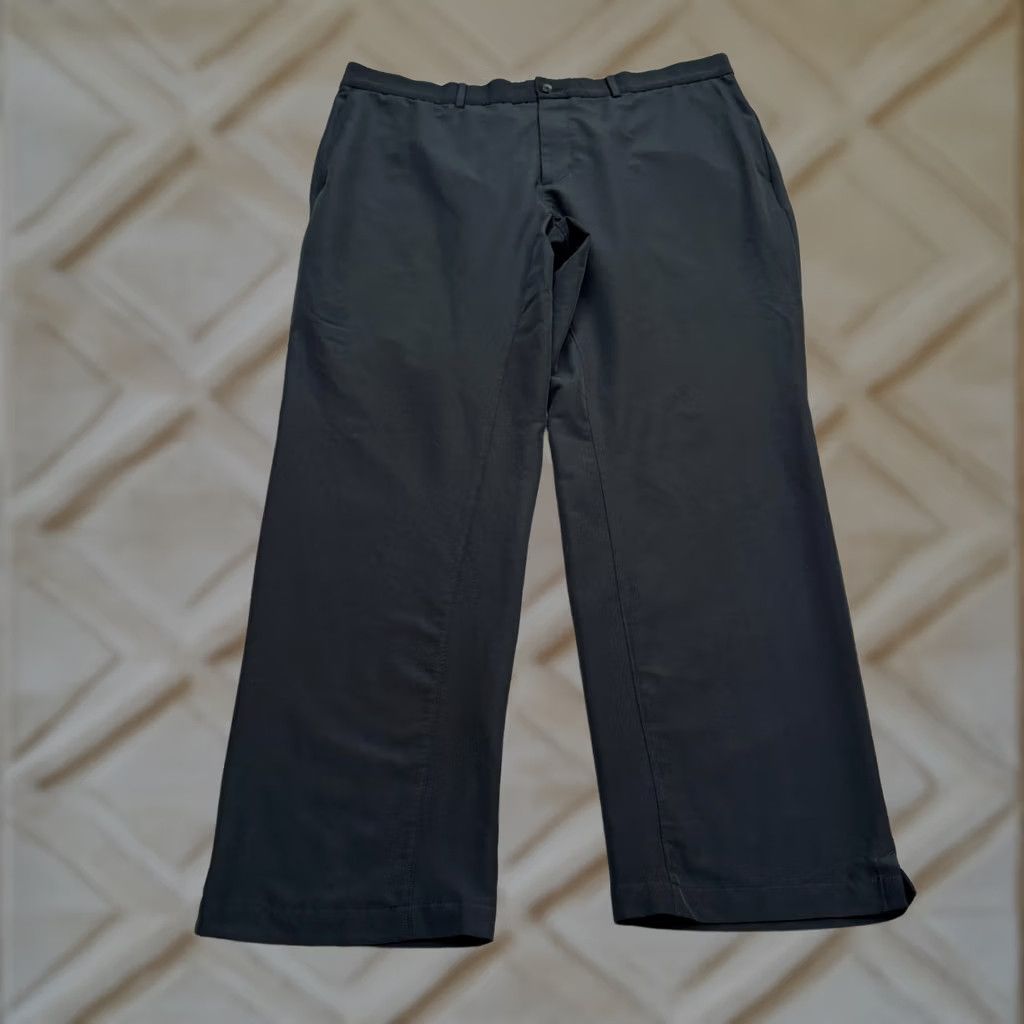 Nike Nike Golf Dri-Fit Pants Mens 38x30 Black Stretch Performance Active Regular Straight Garment Care Machine Washable Pockets Size US 38 / EU 54 - 1 Thumbnail
