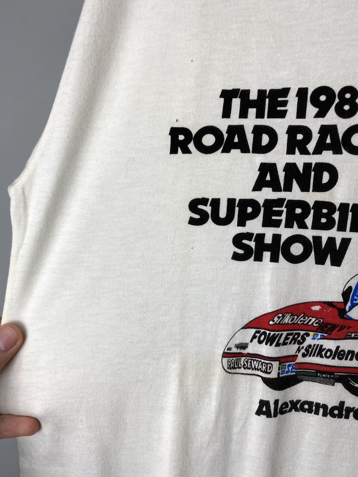 Honda Rare! Vintage Honda 1987 Road Racing T Shirt World Racing Size US M / EU 48-50 / 2 - 7 Thumbnail