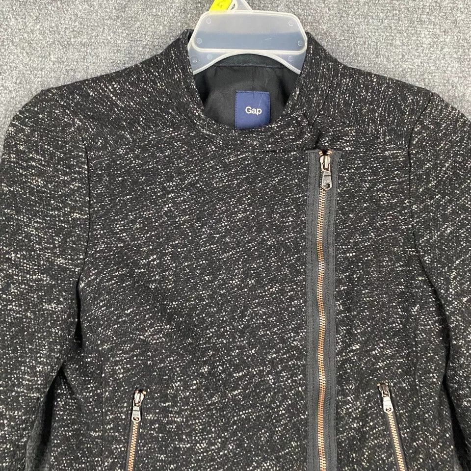 Gap Gap Wool Jacket Women's XS Knitted Full Zip Wool Blend Size XS / US 0-2 / IT 36-38 - 2 Thumbnail